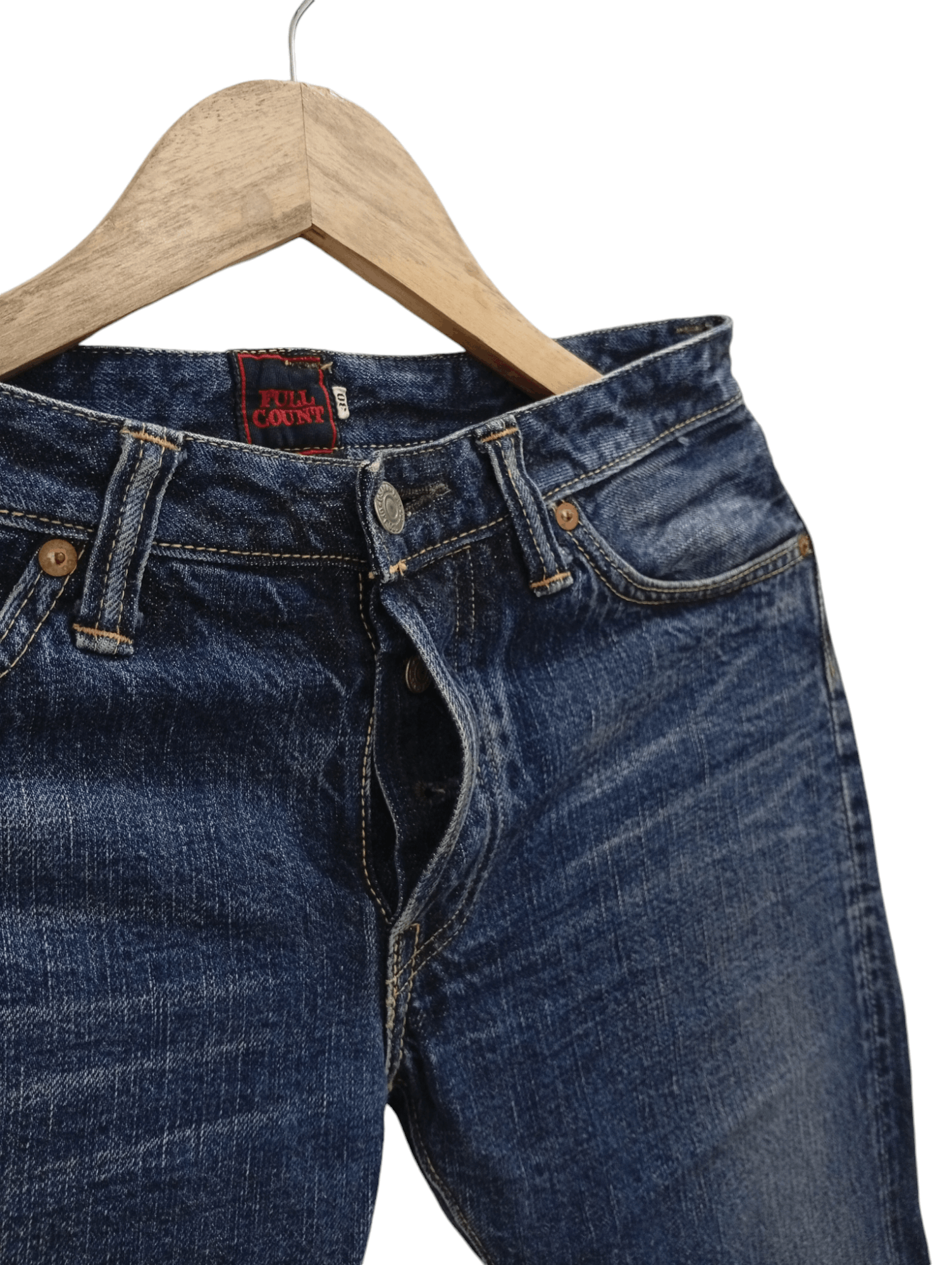 Full Count & Co. 🔥🔥Full Count Selvedge Jeans Denim Size US 30 / EU 46 - 21 Thumbnail