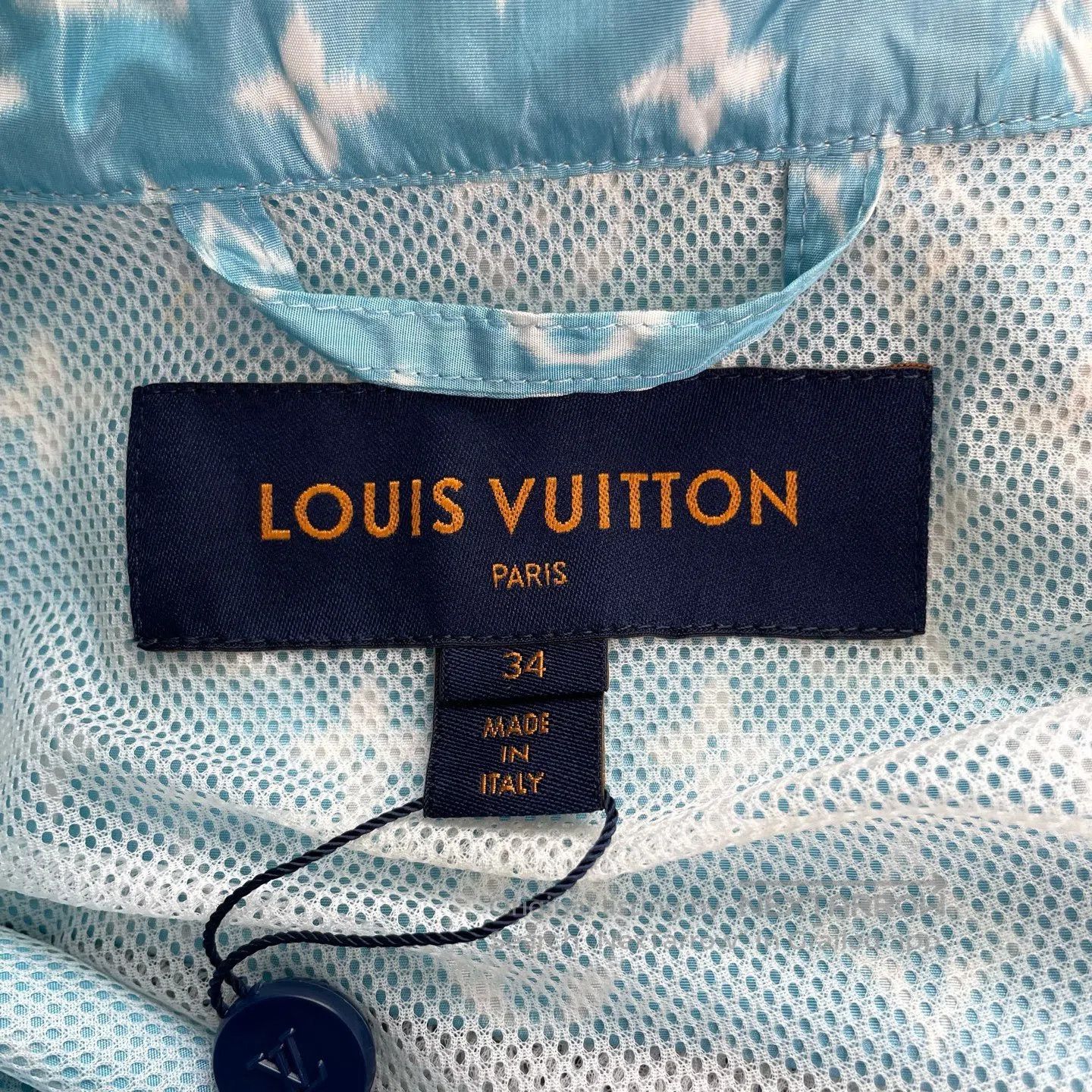 Louis Vuitton Louis Vuitton Printed Casual Long Sleeve Jacket| Size XXS / US 00 / IT 34 - 4 Thumbnail