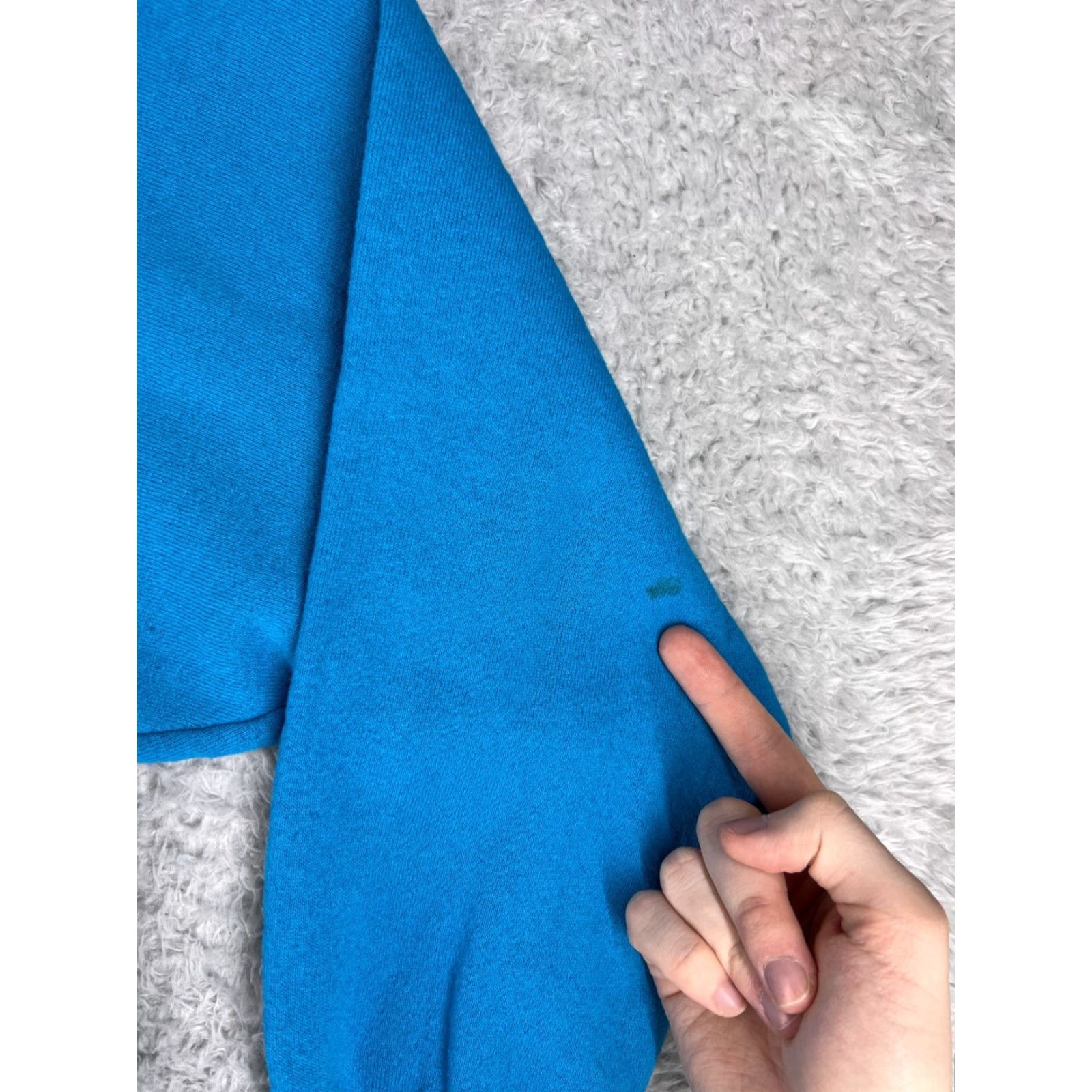 Logo 7 VINTAGE Logo 7 Sweater Shirt Mens L Blue Logo Cotton Blend 90s USA Crew Neck Pullover Knit Sweatshirt Size US L / EU 52-54 / 3 - 6 Thumbnail
