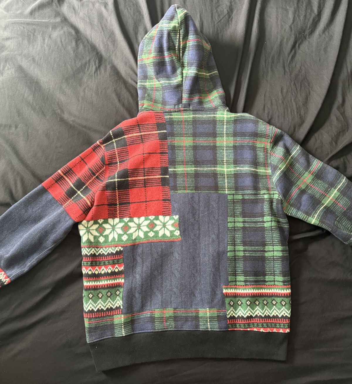 Polo Ralph Lauren Polo Patchwork Hoodie Size US L / EU 52-54 / 3 - 4 Thumbnail