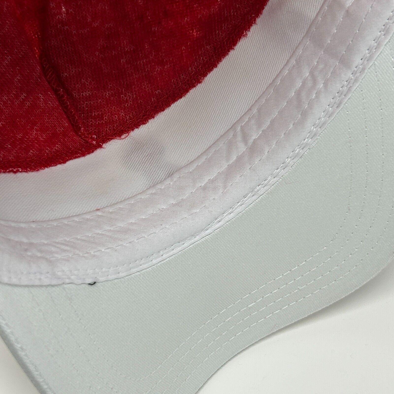 MLB Los Angeles LA Angels Red Flair Hair Visor Hat Cap Size ONE SIZE - 5 Thumbnail