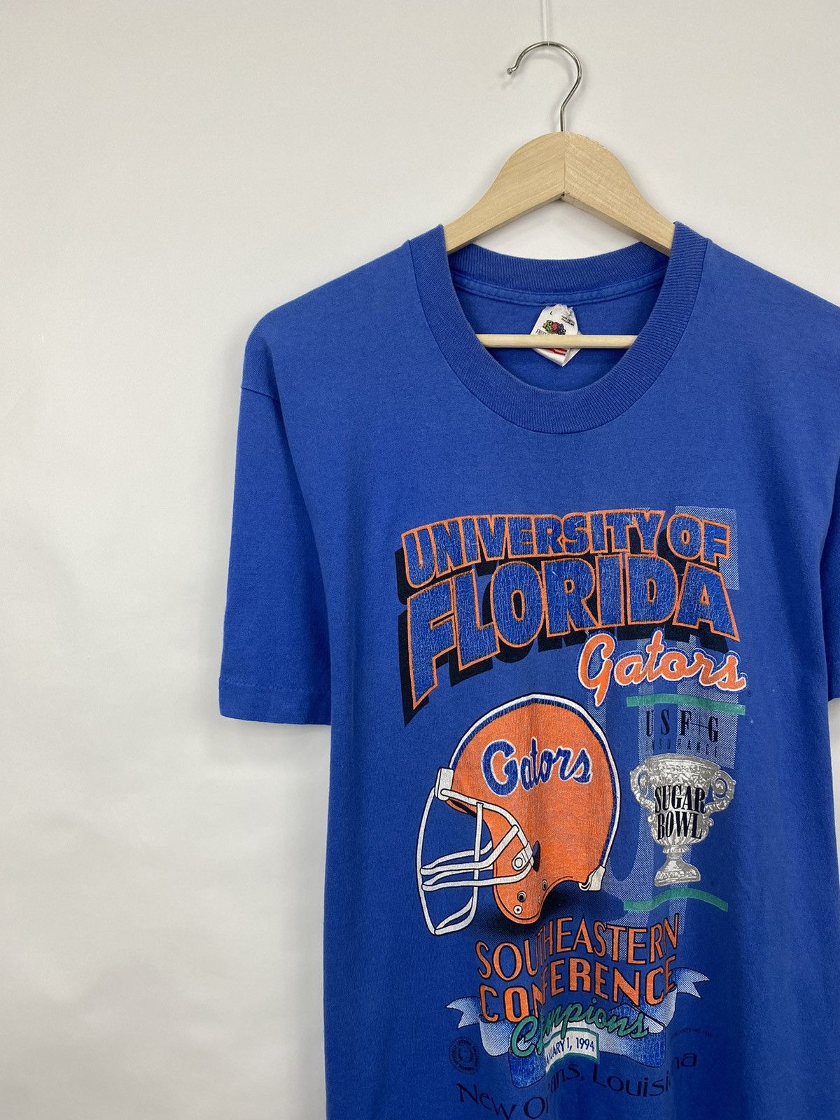 Fruit Of The Loom 🏈🐊 Vintage 1993 Florida Gators NFL Football Jersey Rugby Y2K Size US L / EU 52-54 / 3 - 1 Thumbnail