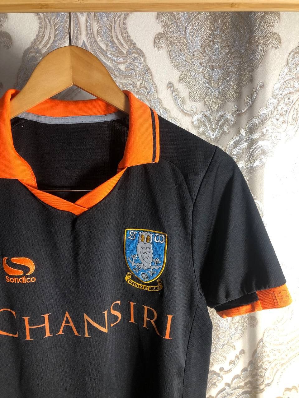 Vintage Very Rare FC Sheffield Wednesday England Soccer Jersey Retro Size US S / EU 44-46 / 1 - 2 Thumbnail