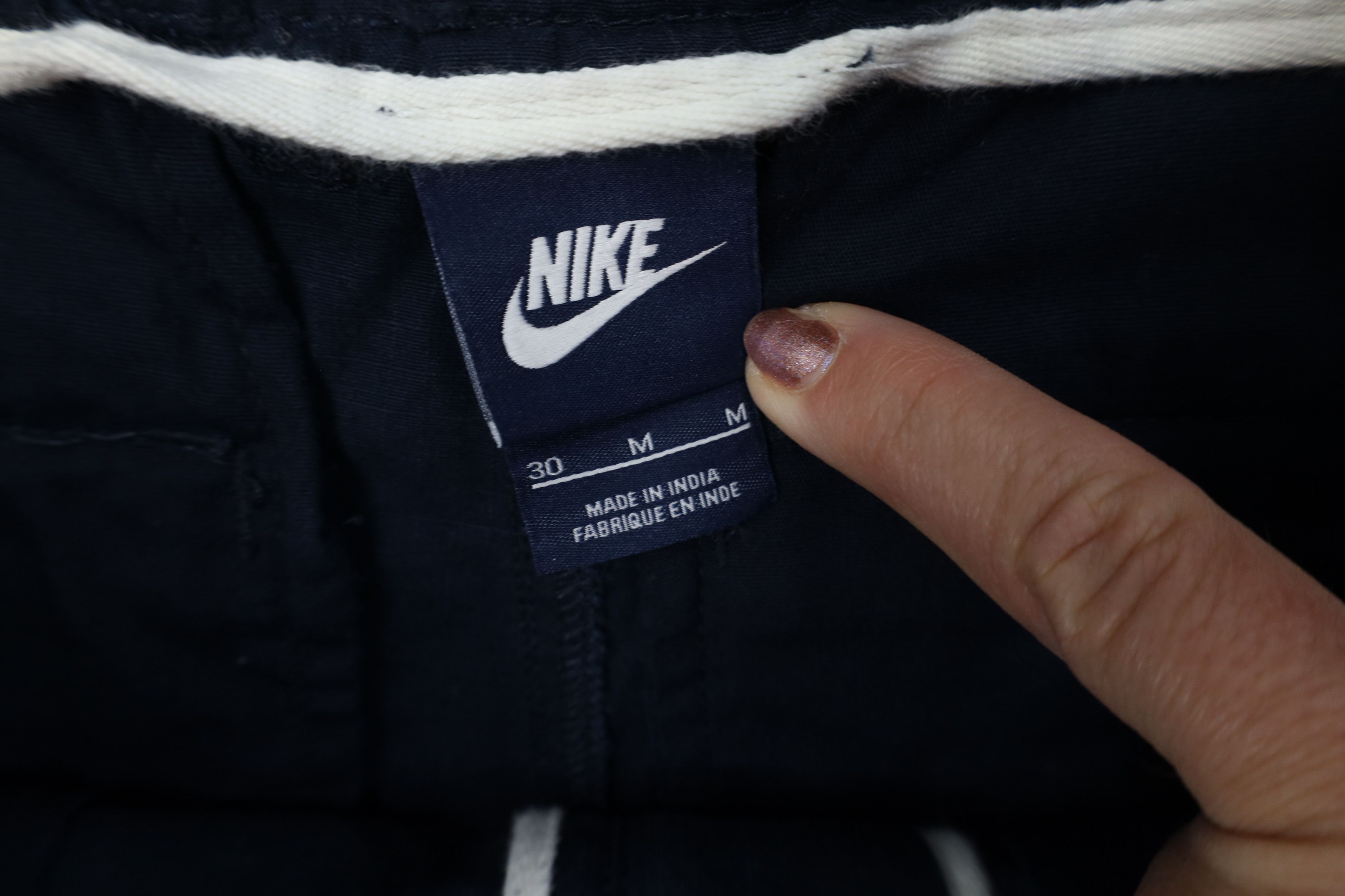 Nike Vintage Nike Scott Mini Swoosh Ripstop Cargo Shorts Blue Size US 30 / EU 46 - 9 Thumbnail