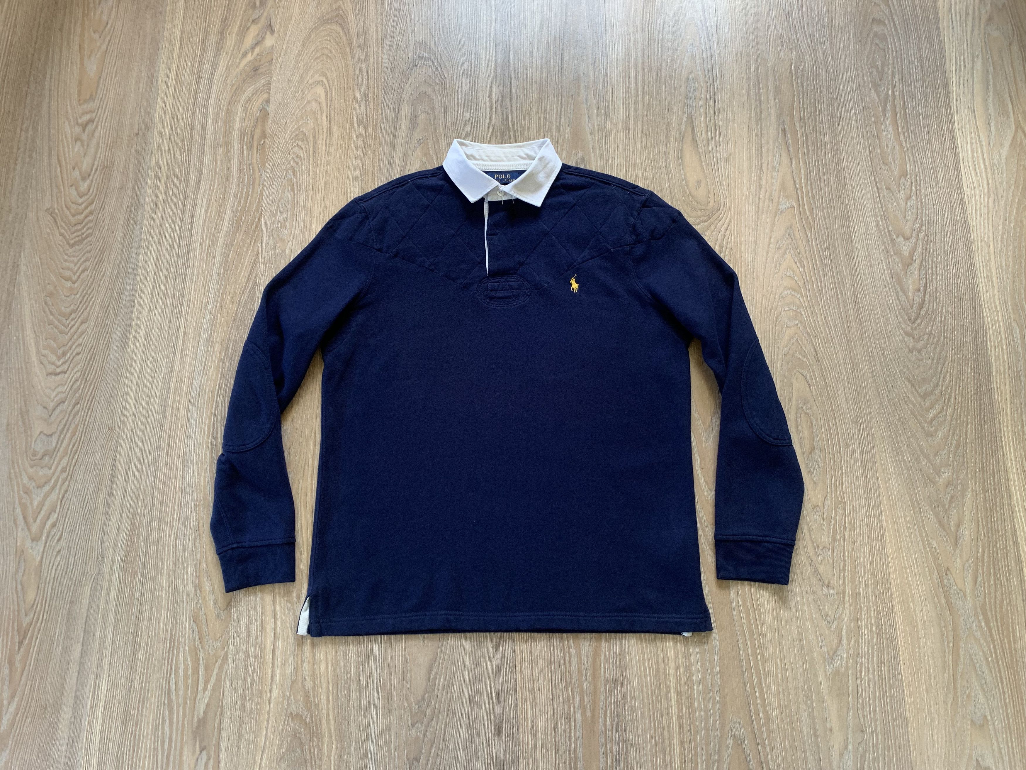 Polo Ralph Lauren × Ralph Lauren Polo Ralph Lauren Custom Slim Fit Long Sleeve Polo Size US L / EU 52-54 / 3 - 1 Thumbnail