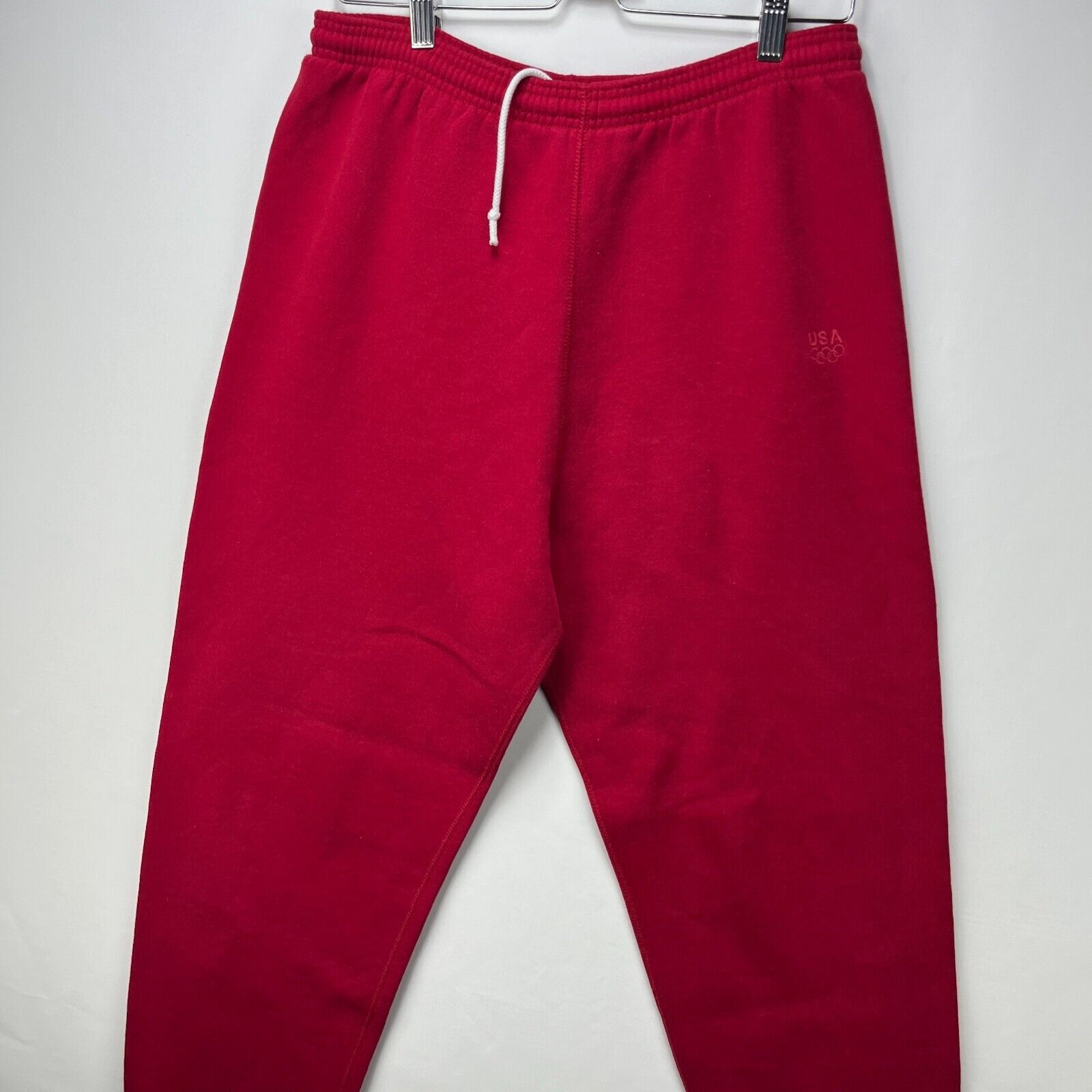 Vintage Vintage '90s USA Olympic Sweatpants Large Made in USA Cuffed Size US 36 / EU 52 - 5 Thumbnail
