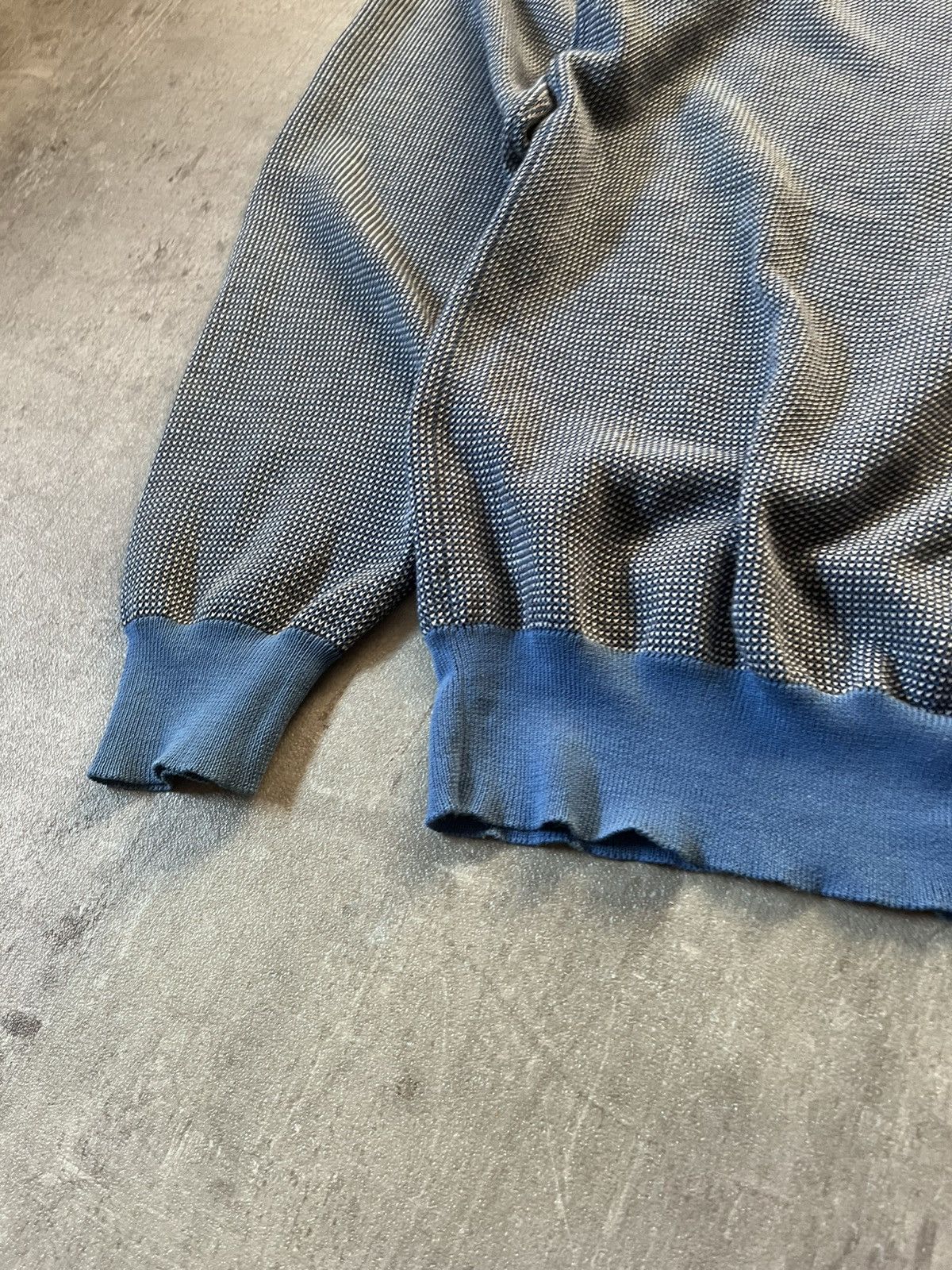 Maison Margiela Maison Margiela S/S 04 cardigan sweater gray blue Size US XL / EU 56 / 4 - 7 Thumbnail