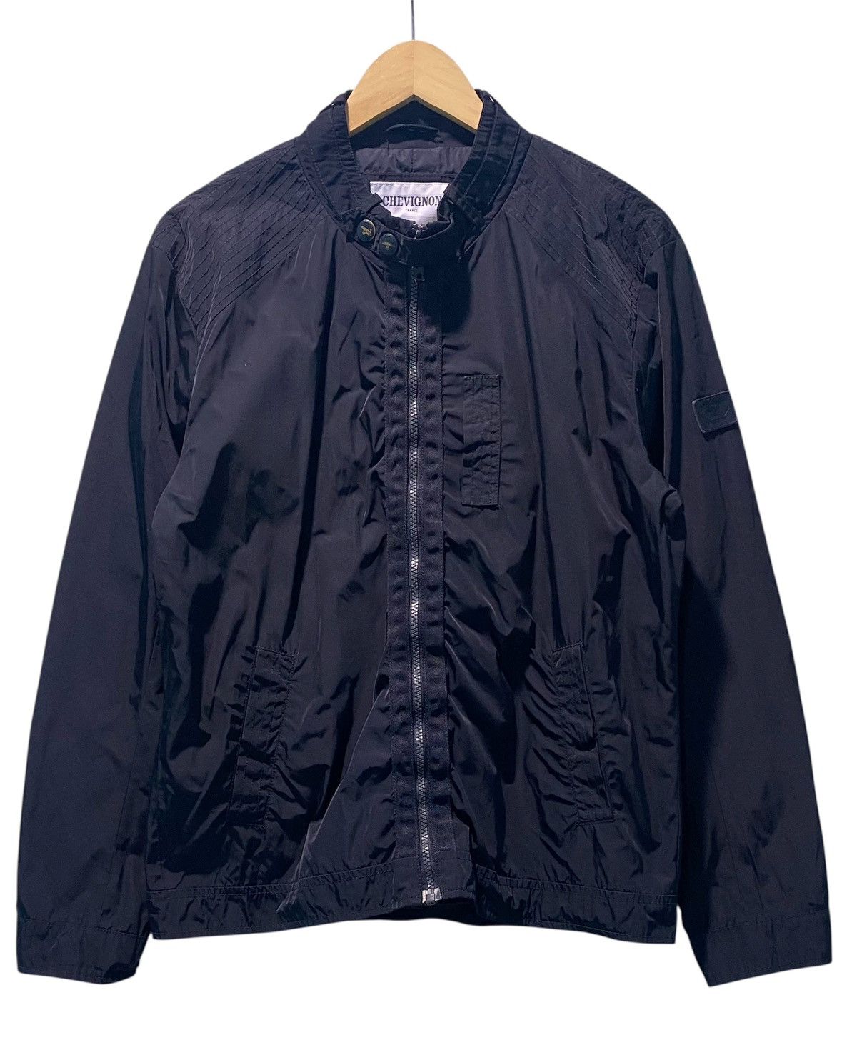 Chevignon Chevignon France Nylon Bomber Jacket Size US L / EU 52-54 / 3 - 1 Thumbnail
