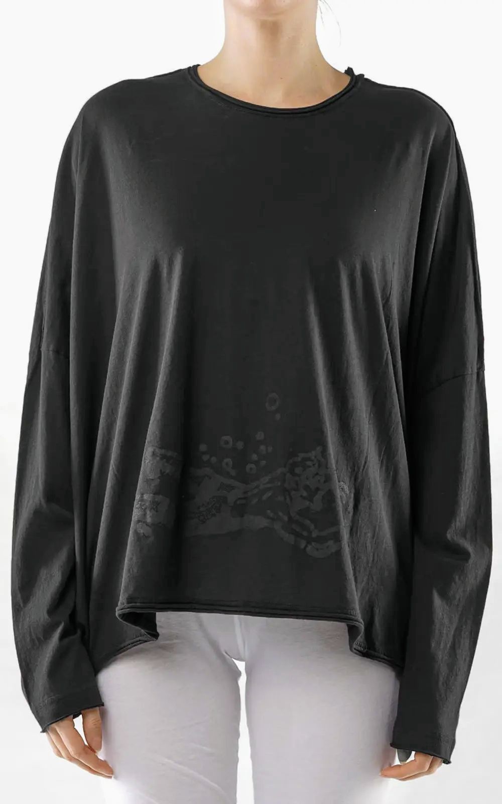 Rundholz RUNDHOLZ Black Label Bubble Print Long Sleeve Oversized Top Size S / US 4 / IT 40 - 2 Thumbnail