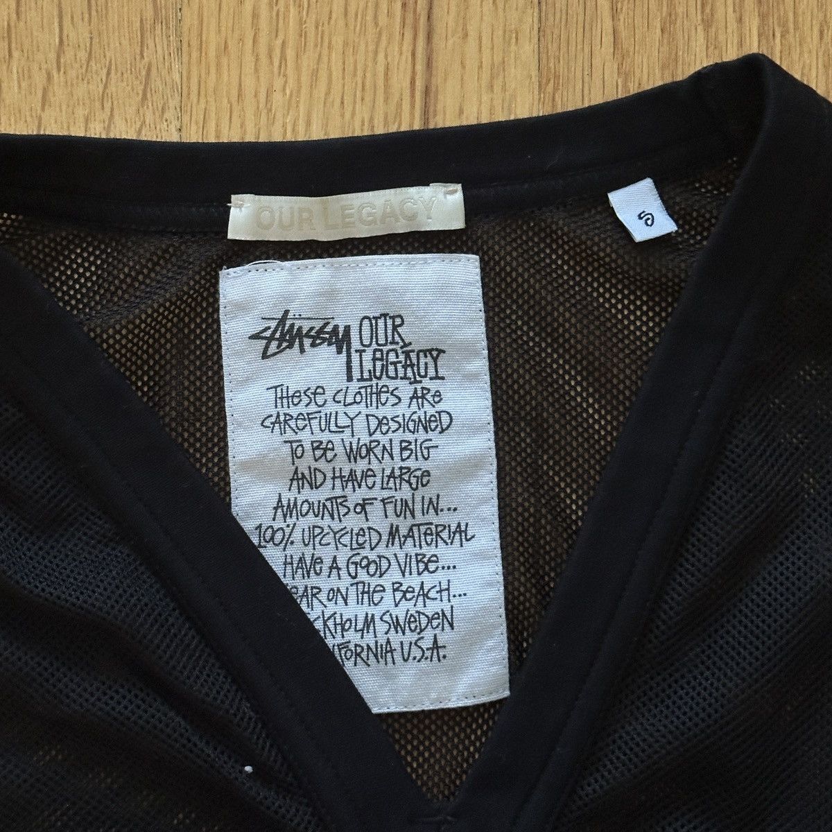 Our Legacy × Stussy Stussy x Our Legacy Workshop mesh hockey jersey Size US S / EU 44-46 / 1 - 3 Thumbnail