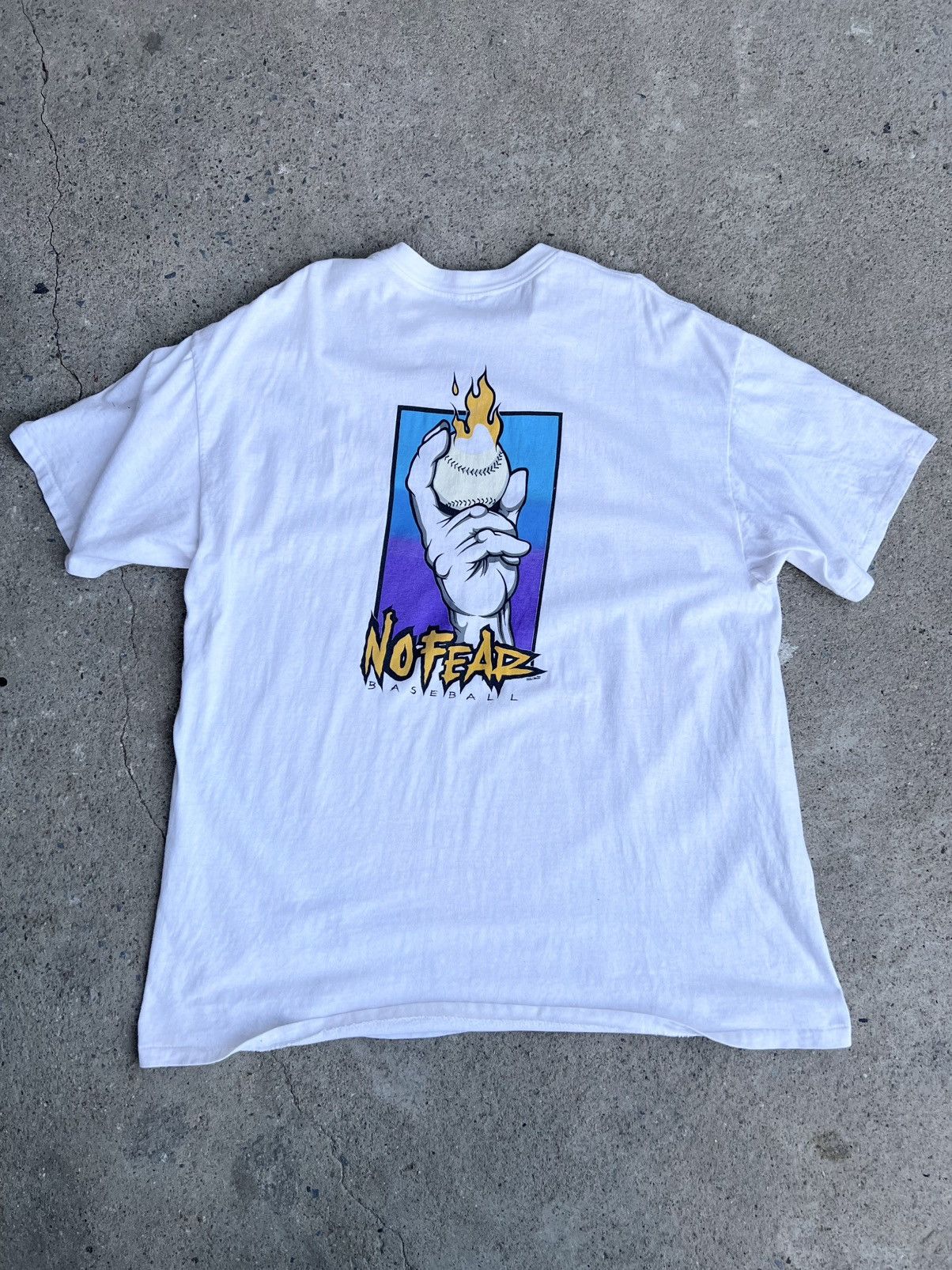 No Fear Vintage 90s No Fear Tshirt Size US L / EU 52-54 / 3 - 7 Thumbnail