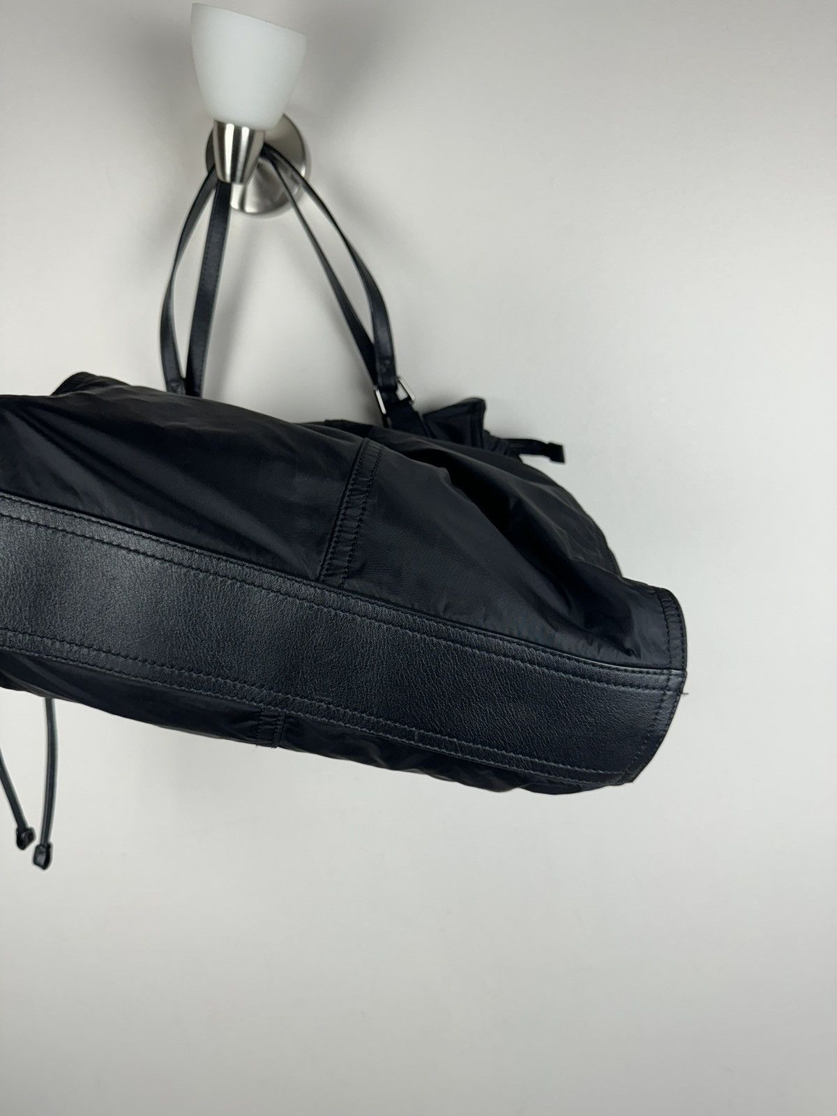 Burberry Nylon leather bag Burberry Nova Check y2k original item Size ONE SIZE - 3 Thumbnail