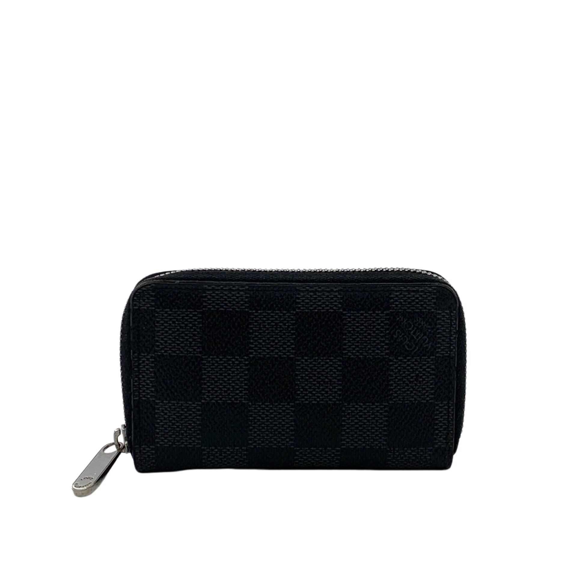 Louis Vuitton Louis Vuitton Black Damier Zipper Clutch Size ONE SIZE - 1 Thumbnail