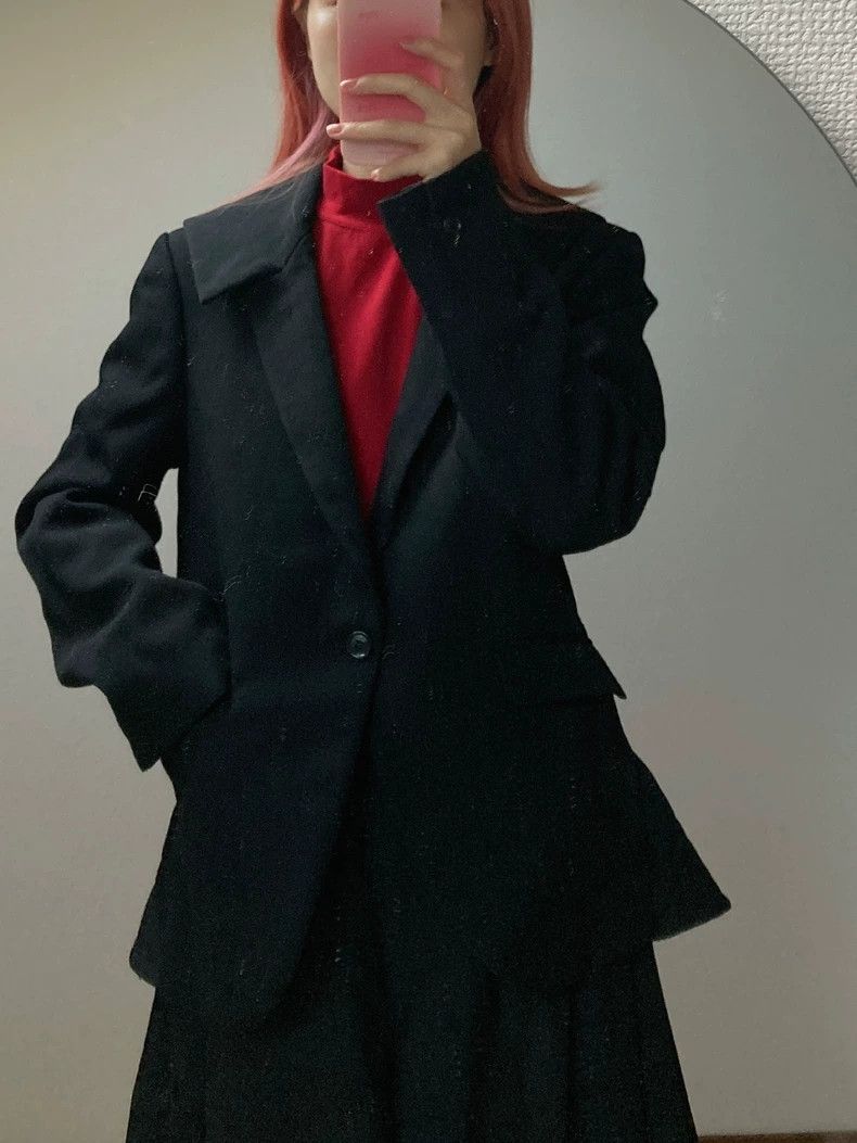 Comme des Garcons Comme Des Garcons Mainline navy collar suit Size M / US 6-8 / IT 42-44 - 6 Thumbnail