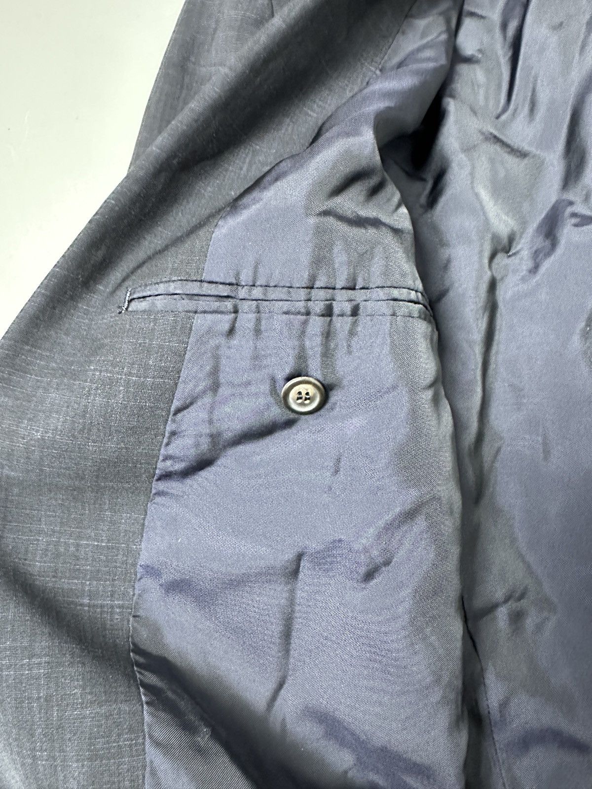 Issey Miyake × Vintage FALL’01 — ISSEY MIYAKE MAINLINE BLAZER Size 40S - 12 Thumbnail