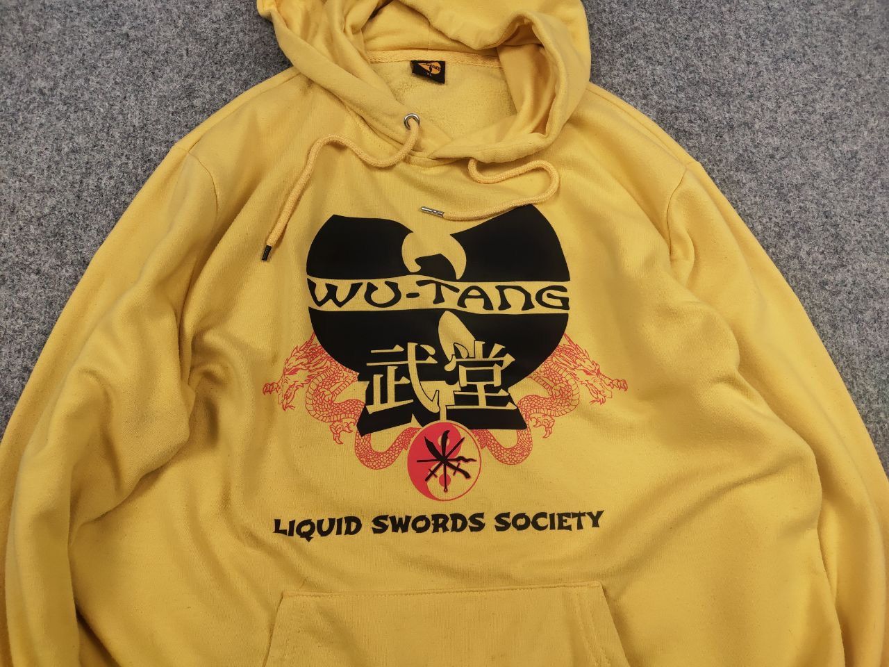 Wu-Tang Clan Wu Tang Clan liquid swords society Logo Hoodie Vintage Size US XL / EU 56 / 4 - 5 Thumbnail