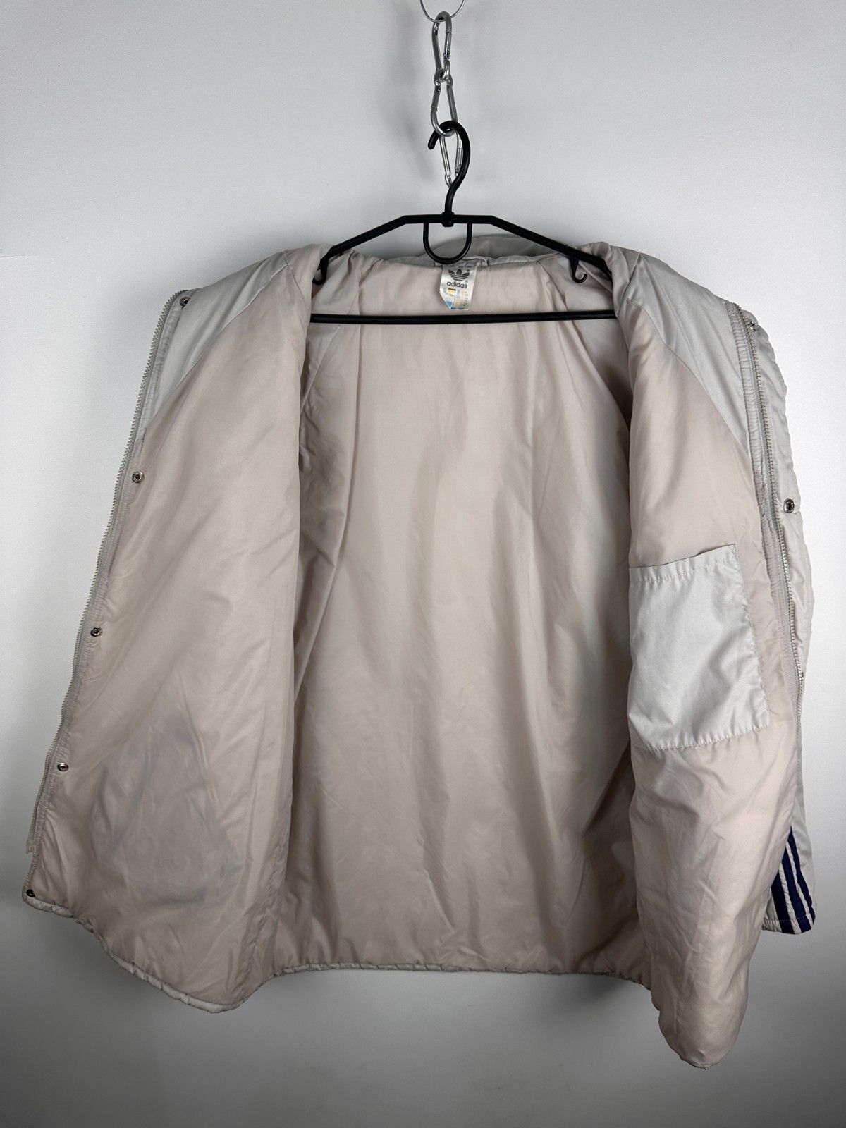 Adidas Adidas Vintage Parka Jacketr 90s White Mens Size M Size US S / EU 44-46 / 1 - 5 Thumbnail