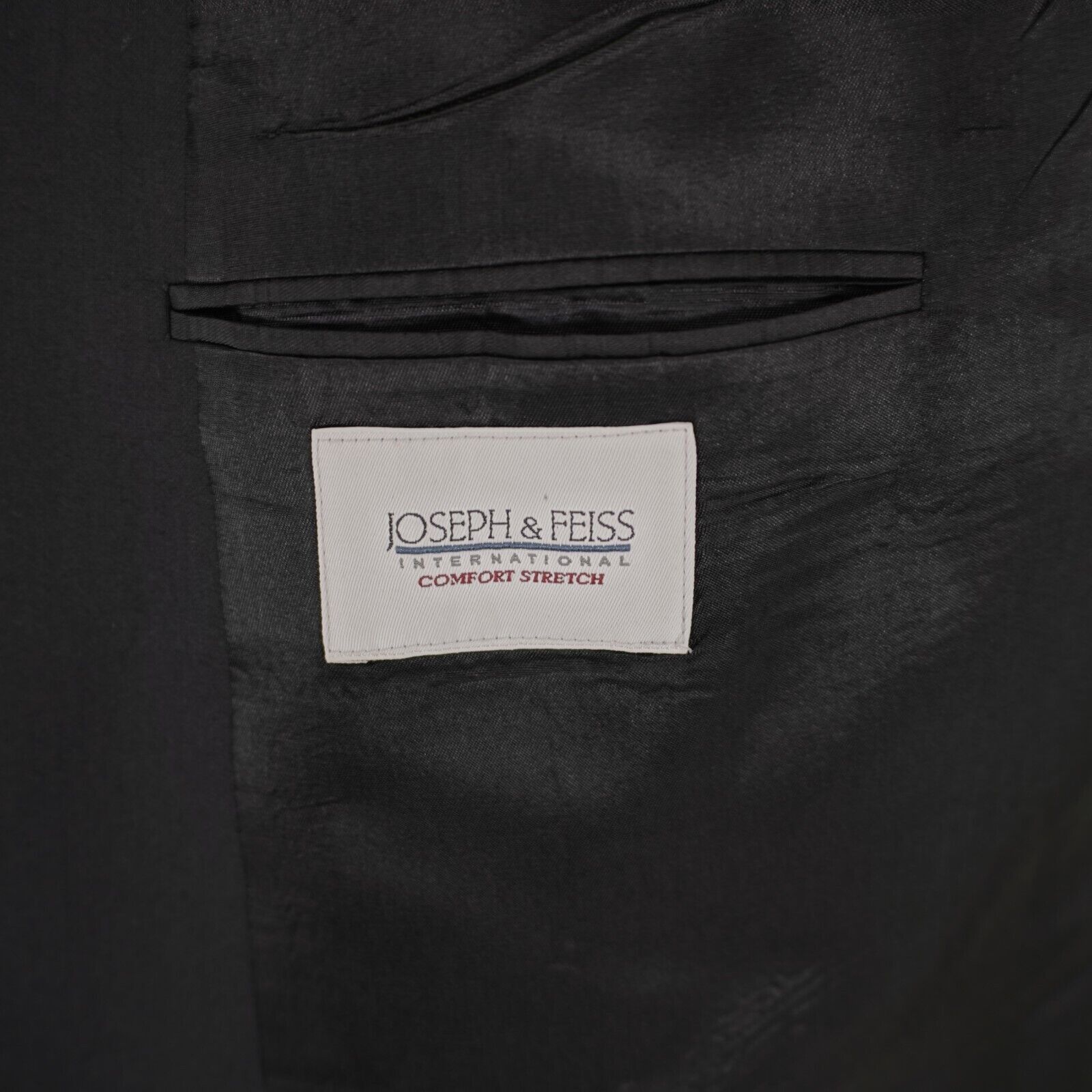 Joseph & Feiss Joseph & Feiss International Comfort Stretch Worsted Wool Bl Size 46S - 9 Thumbnail