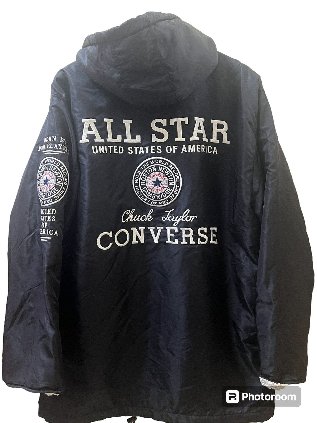 Converse CONVERSE CHUCK TAYLOR BOSTON MASS HOODED JACKET Size US M / EU 48-50 / 2 - 5 Thumbnail