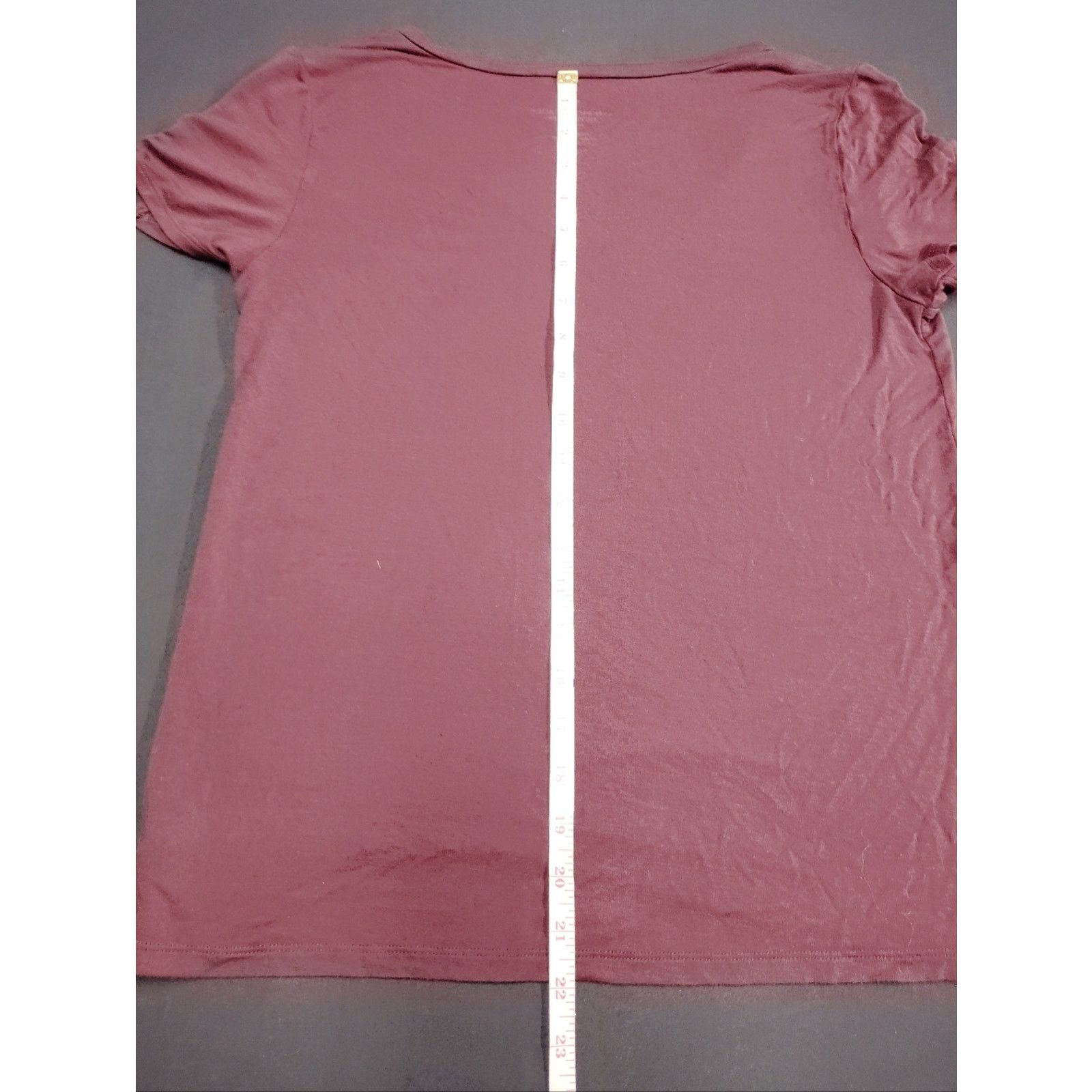 American Eagle Outfitters American Eagle Outfitters Mauve V-Neck With Strappy Sleeves Size S / US 4 / IT 40 - 7 Thumbnail