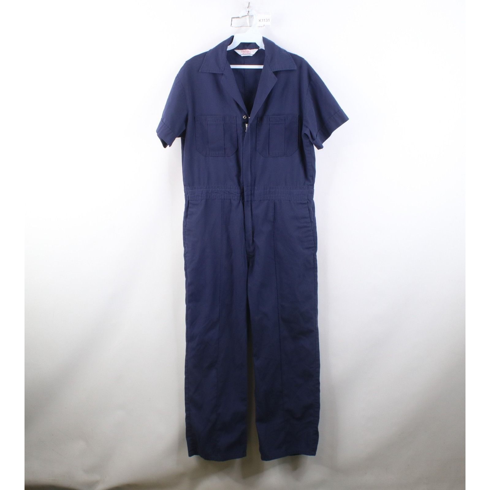 Walls Vintage 80s 90s Walls Master Made Short Sleeve Coveralls Size US S / EU 44-46 / 1 - 1 Thumbnail
