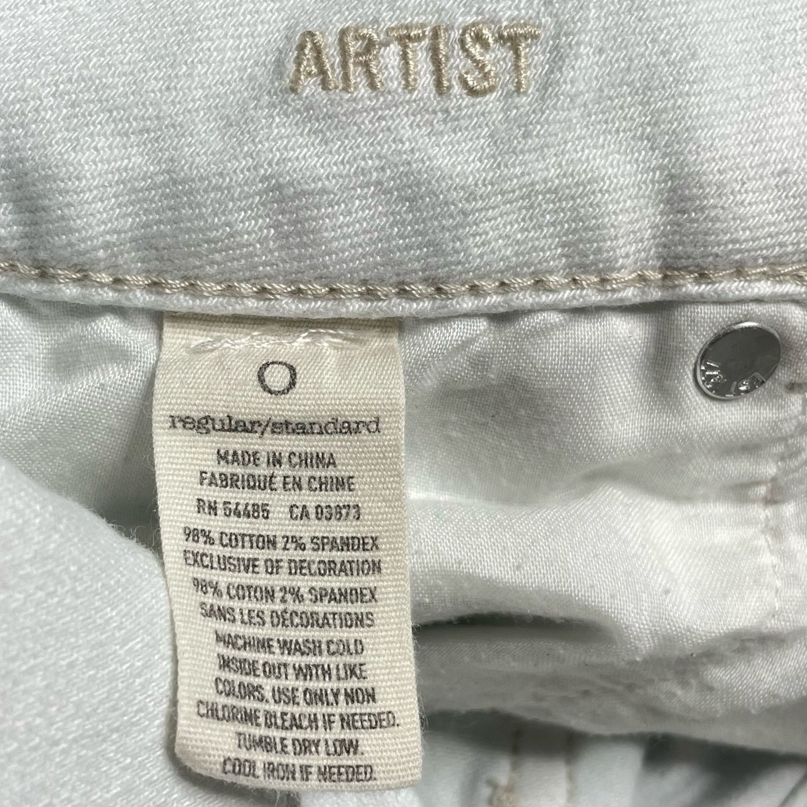 American Eagle Outfitters AE Artist Vintage Jeans Size 25" / US 0 / IT 36 - 5 Thumbnail