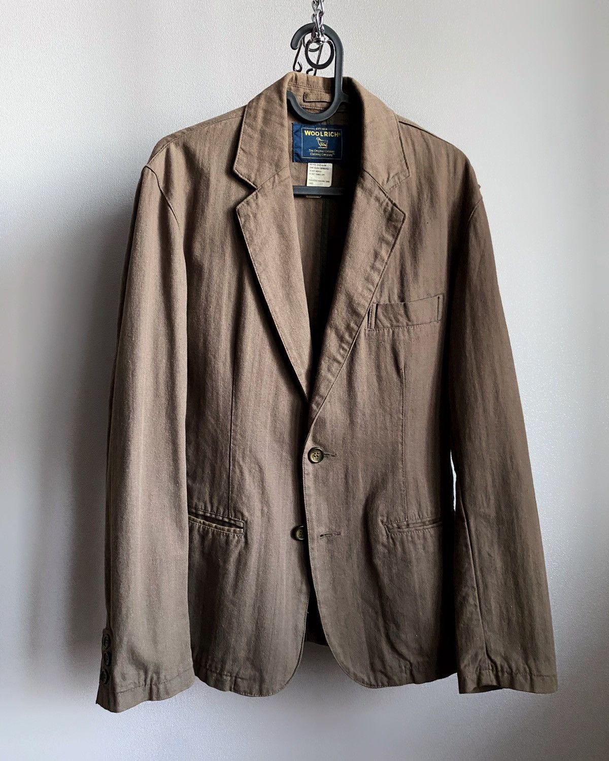 Woolrich Woolen Mills Woolrich vintage brown blazer jacket Size US M / EU 48-50 / 2 - 1 Thumbnail