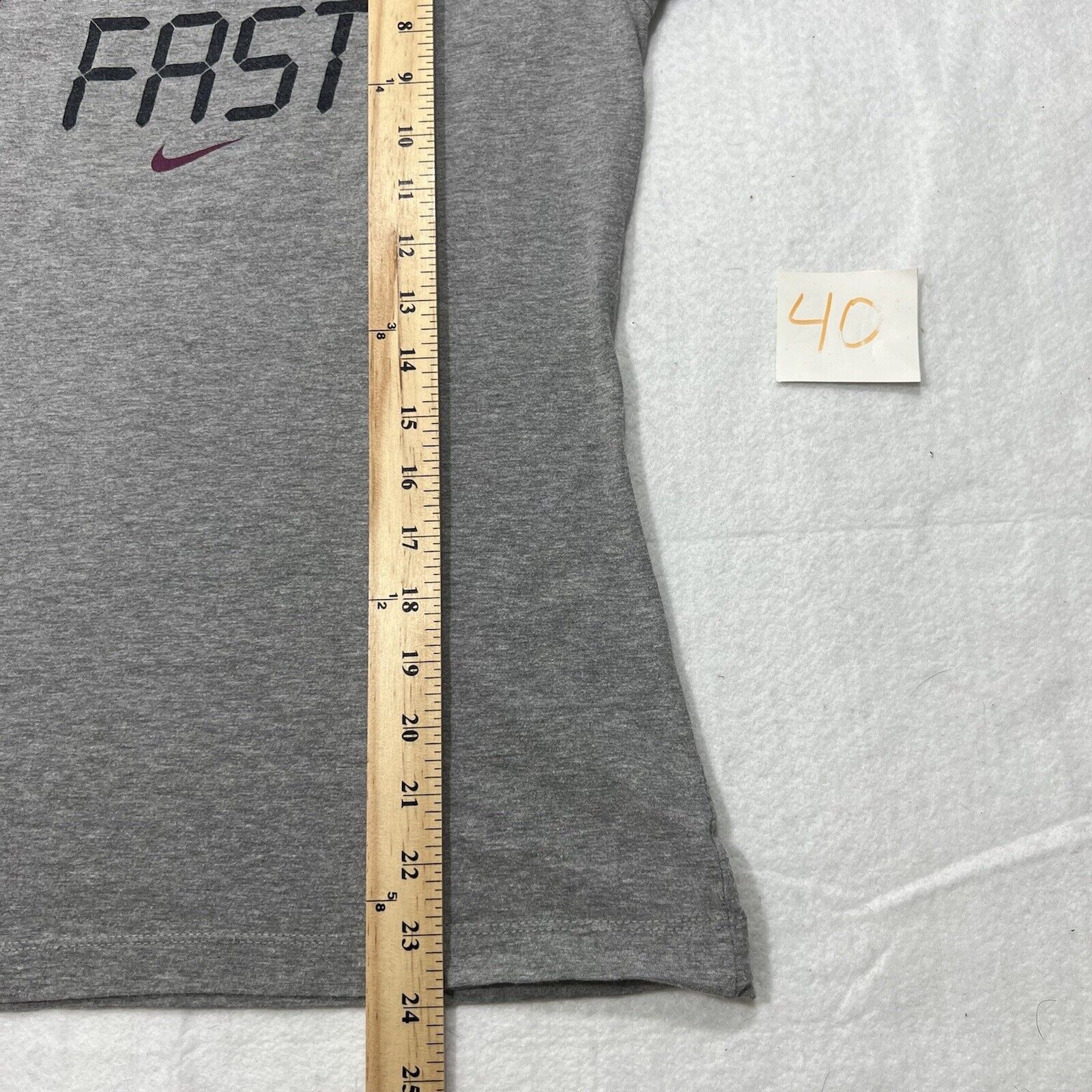 Nike Nike Kiss My Fast Gray Short Sleeve Graphic T Shirt Size S / US 4 / IT 40 - 8 Thumbnail