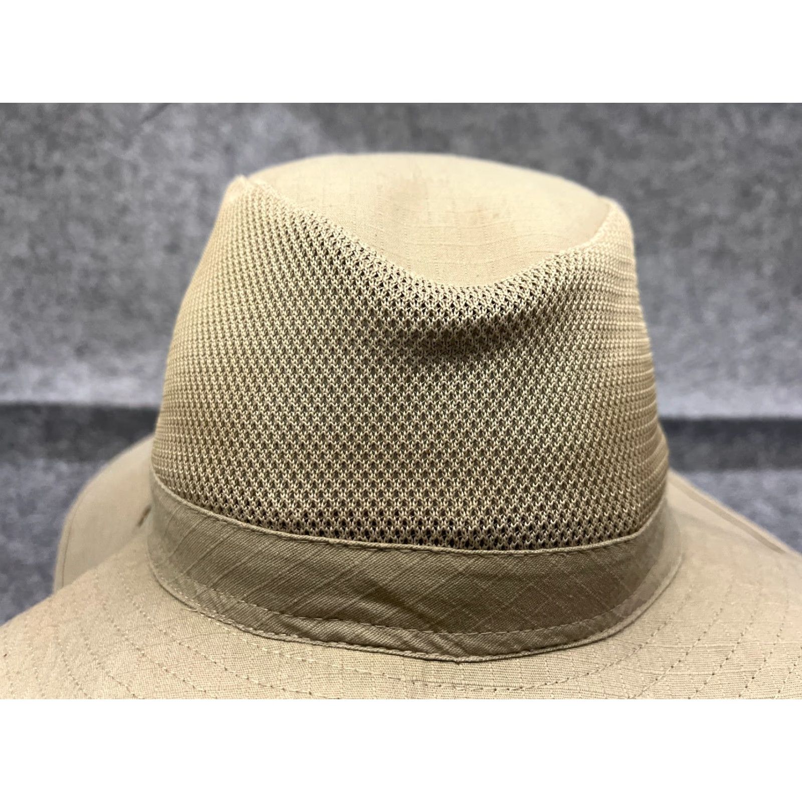 Vintage Goldoast Sunwear Bucket Hat Adult One Size Beige 100% Cotton Camp Beach Hat/Cap Unisex Adults Beige Bucket Hat 100% Cotton Summer Beach Camp Outdoor Size ONE SIZE - 2 Thumbnail