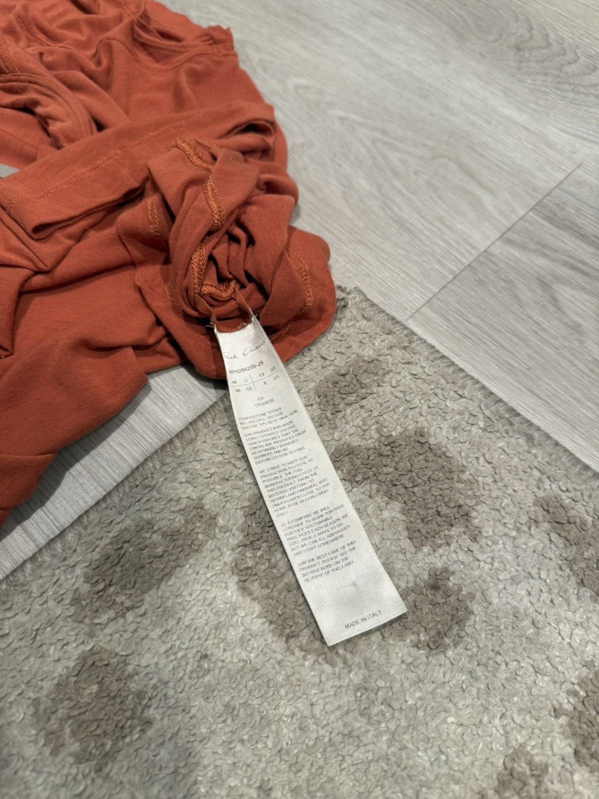 Rick Owens f/w 2022 level tee Size S / US 4 / IT 40 - 8 Thumbnail