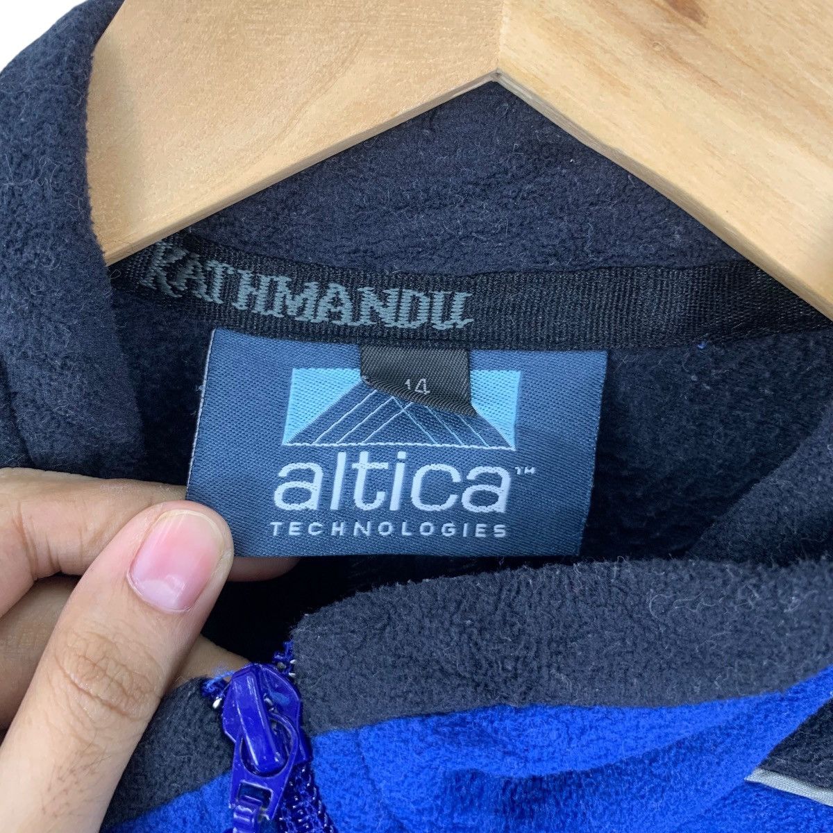 Kathmandu Vintage KATHMANDU ALTICA TECHNOLOGIES Fleece Jacket Size US M / EU 48-50 / 2 - 8 Thumbnail