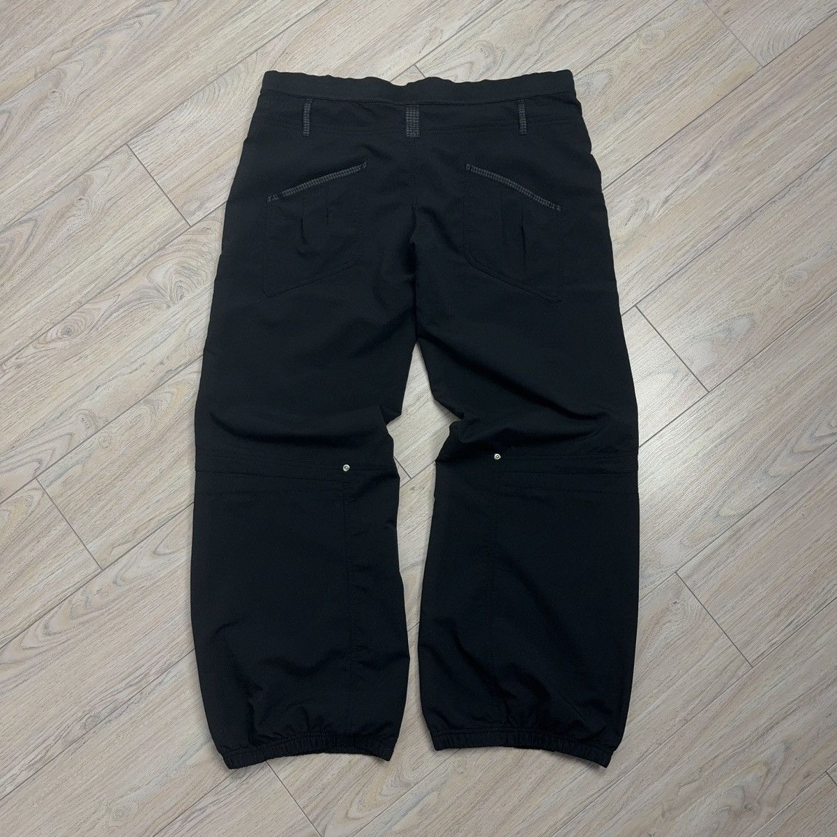 Nike Vintage Nike 90s Sphere Dry Baggy Drill Black Sweatpants Size US 37 - 9 Thumbnail