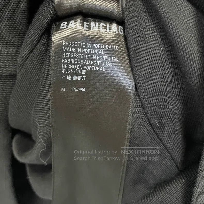 Balenciaga Balenciaga Pattern print loose hooded sweatshirt jacket Size US M / EU 48-50 / 2 - 4 Thumbnail