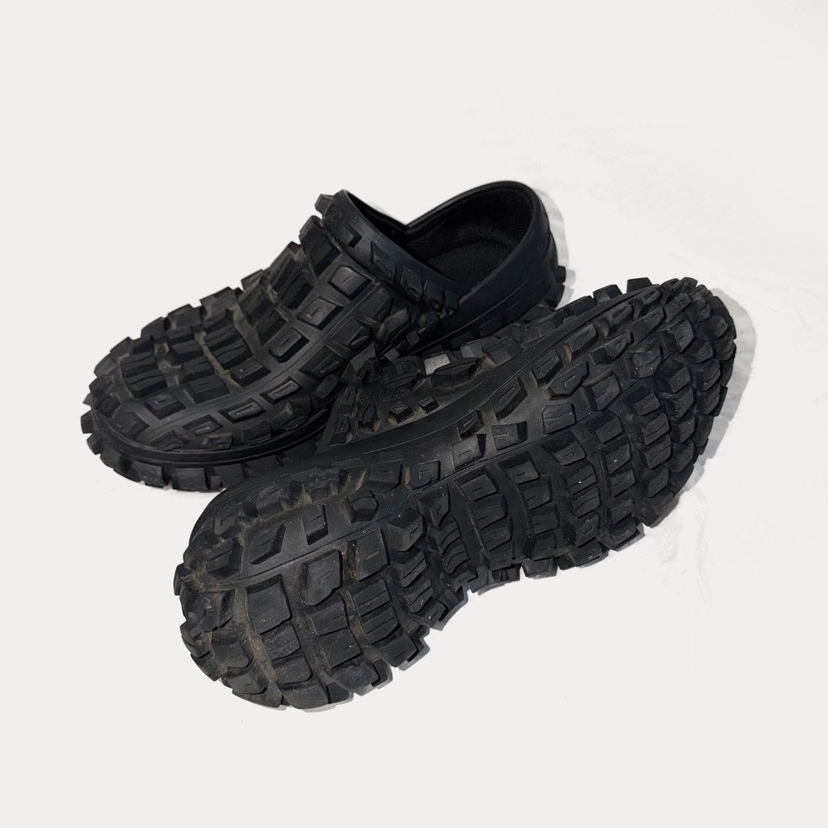 Balenciaga Balenciaga Defender Clog – Black – Size 44 – With Box Size US 11 / EU 44 - 2 Thumbnail
