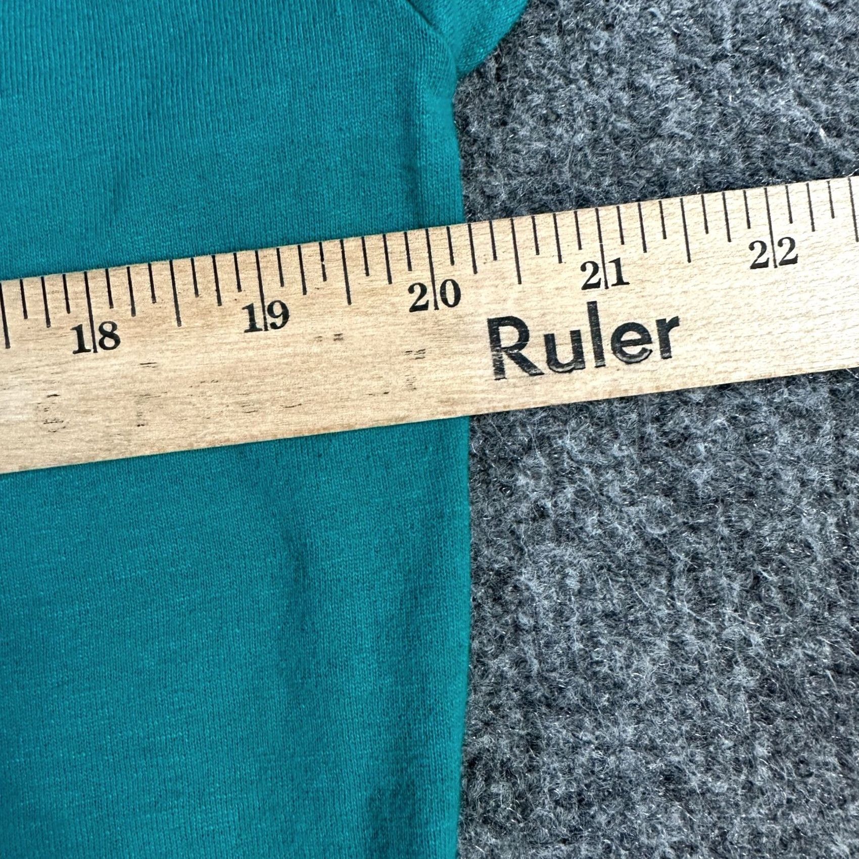 Vintage VINTAGE Valley Merchants Softball T-shirt Unisex Adults M Blue Teal Double Sided 1990s Mens Size US M / EU 48-50 / 2 - 6 Thumbnail