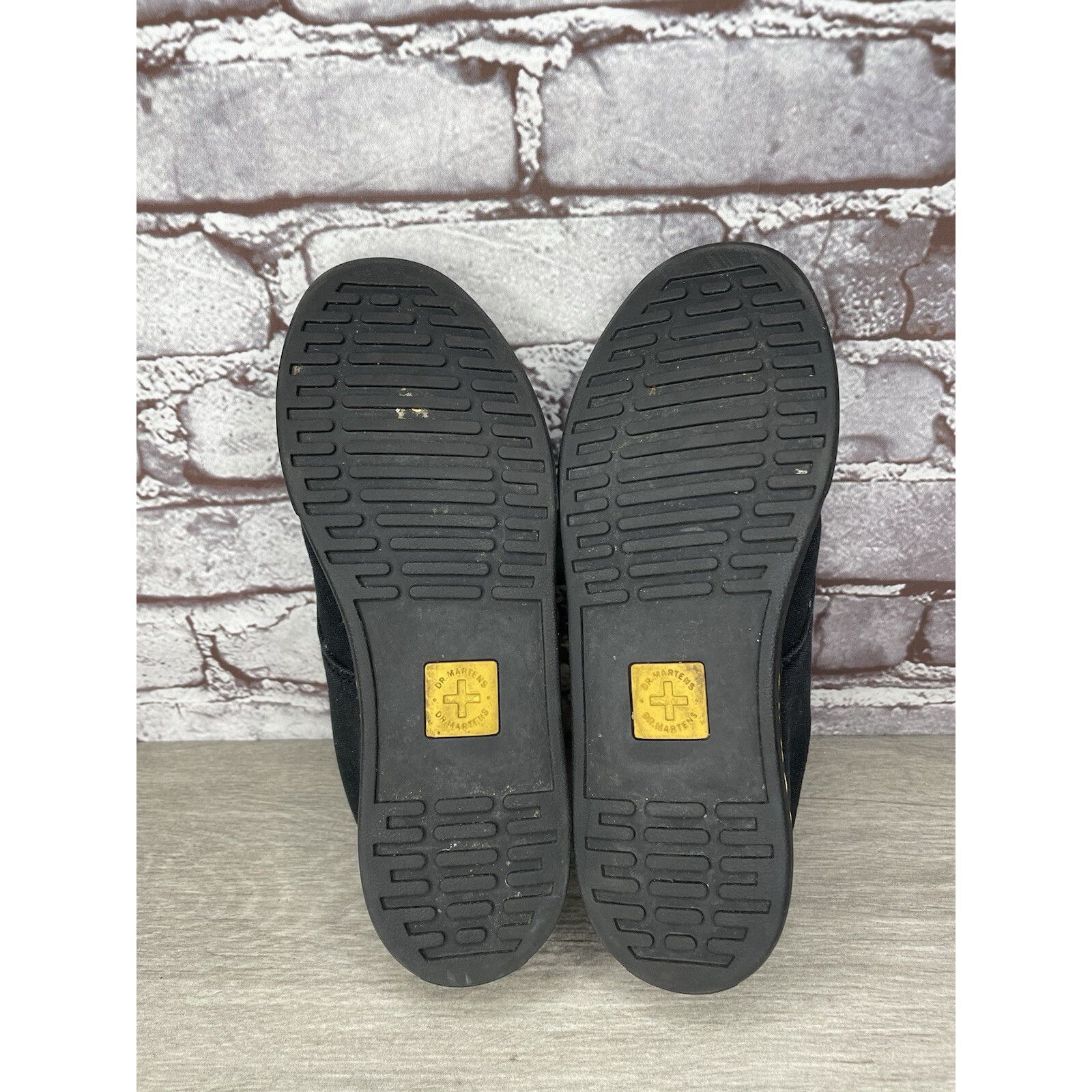 Dr. Martens Doc Dr. Martens SantAnita Black Airwair Casual Lace Up Shoes Size US 6 / IT 36 - 16 Thumbnail