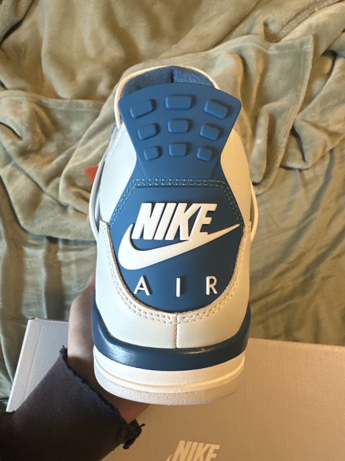 Jordan Brand × Nike Air Jordan 4 Military Blue (2024) Size US 8.5 / EU 41-42 - 5 Thumbnail