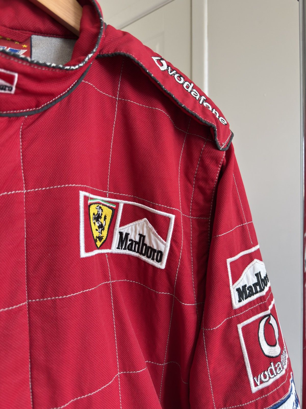 Ferrari Marlboro Ferrari Vintage Michael Schumaher Racing Jacket F1 Size US L / EU 52-54 / 3 - 14 Thumbnail