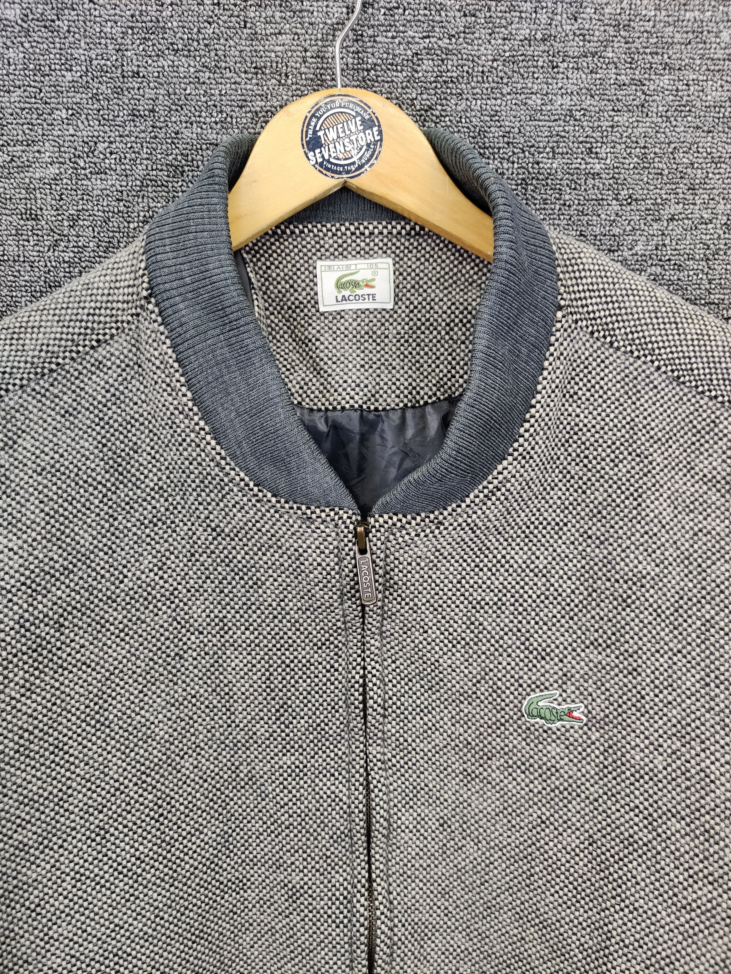 Lacoste Vintage Lacoste Logo Bomber Jacket Size US M / EU 48-50 / 2 - 7 Thumbnail