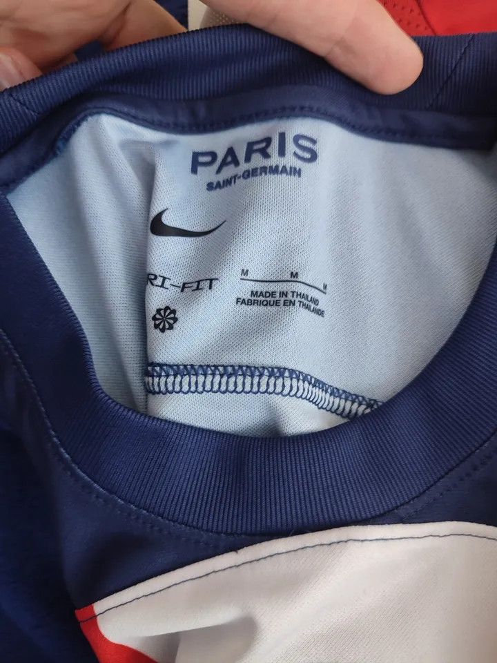 Nike 2022-23 Paris Saint-Germain Home FOOTBALL Kit SHIRT SOCCER Size US M / EU 48-50 / 2 - 2 Thumbnail