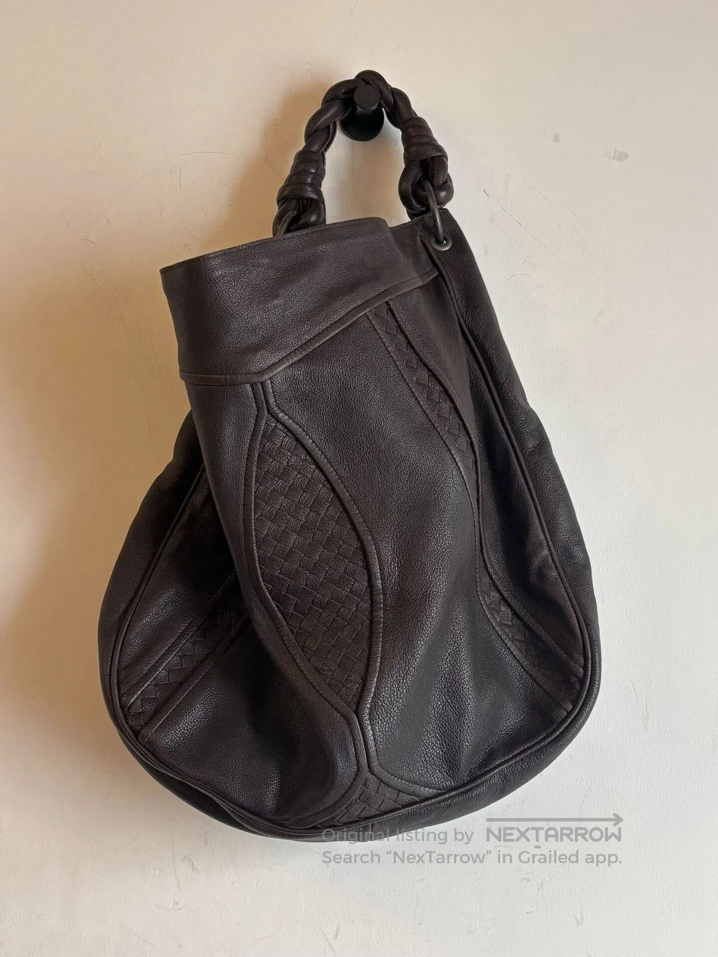 Bottega Veneta Bottega Veneta Woven Monk Bag L. Size ONE SIZE - 1 Thumbnail