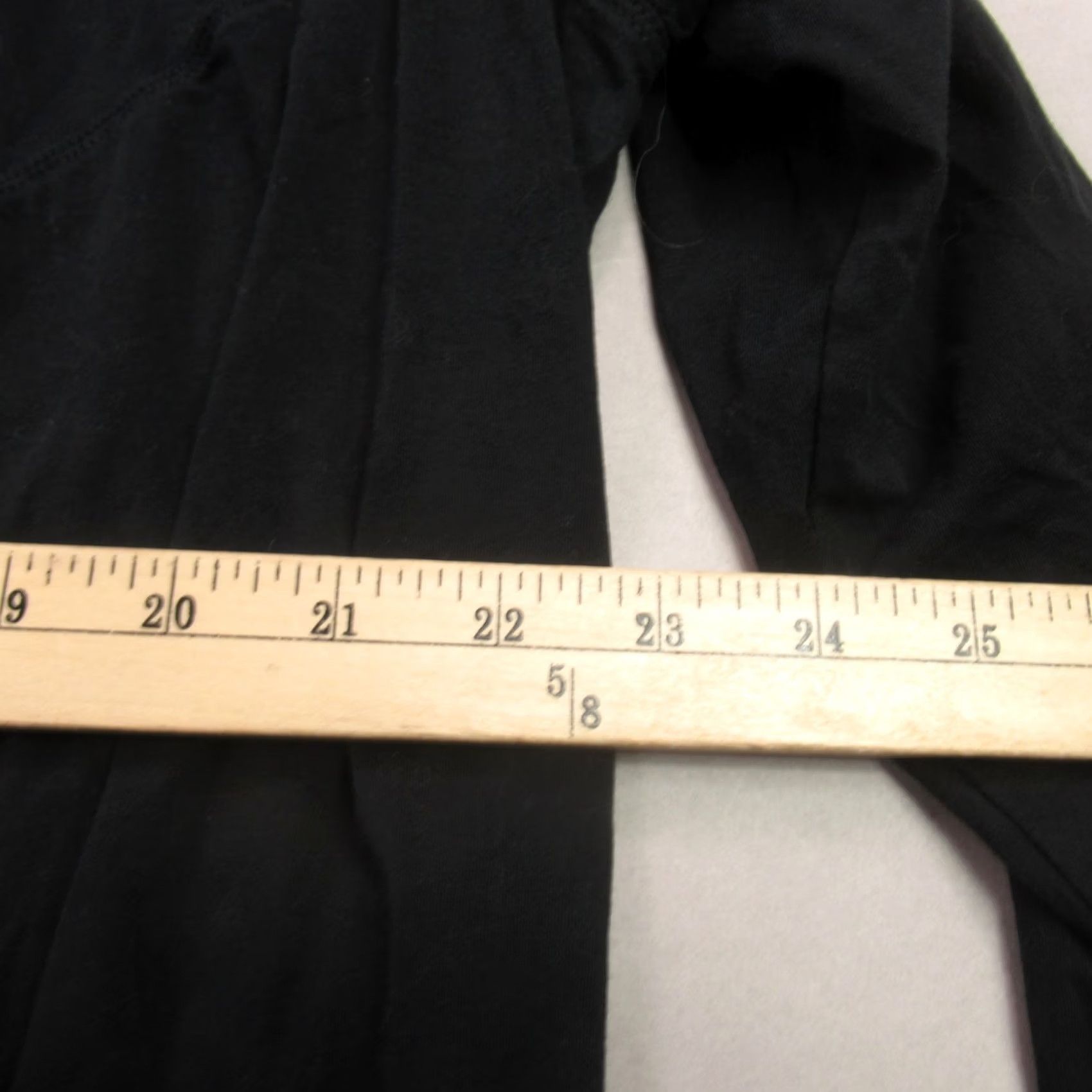 Vintage CRZ Yoga Shirt Womens Long Sleeve Crew Neck Black Outdoors Casual L XL Black Crew Neck T-Shirt Indoor Outdoor Size L / US 10 / IT 46 - 7 Thumbnail