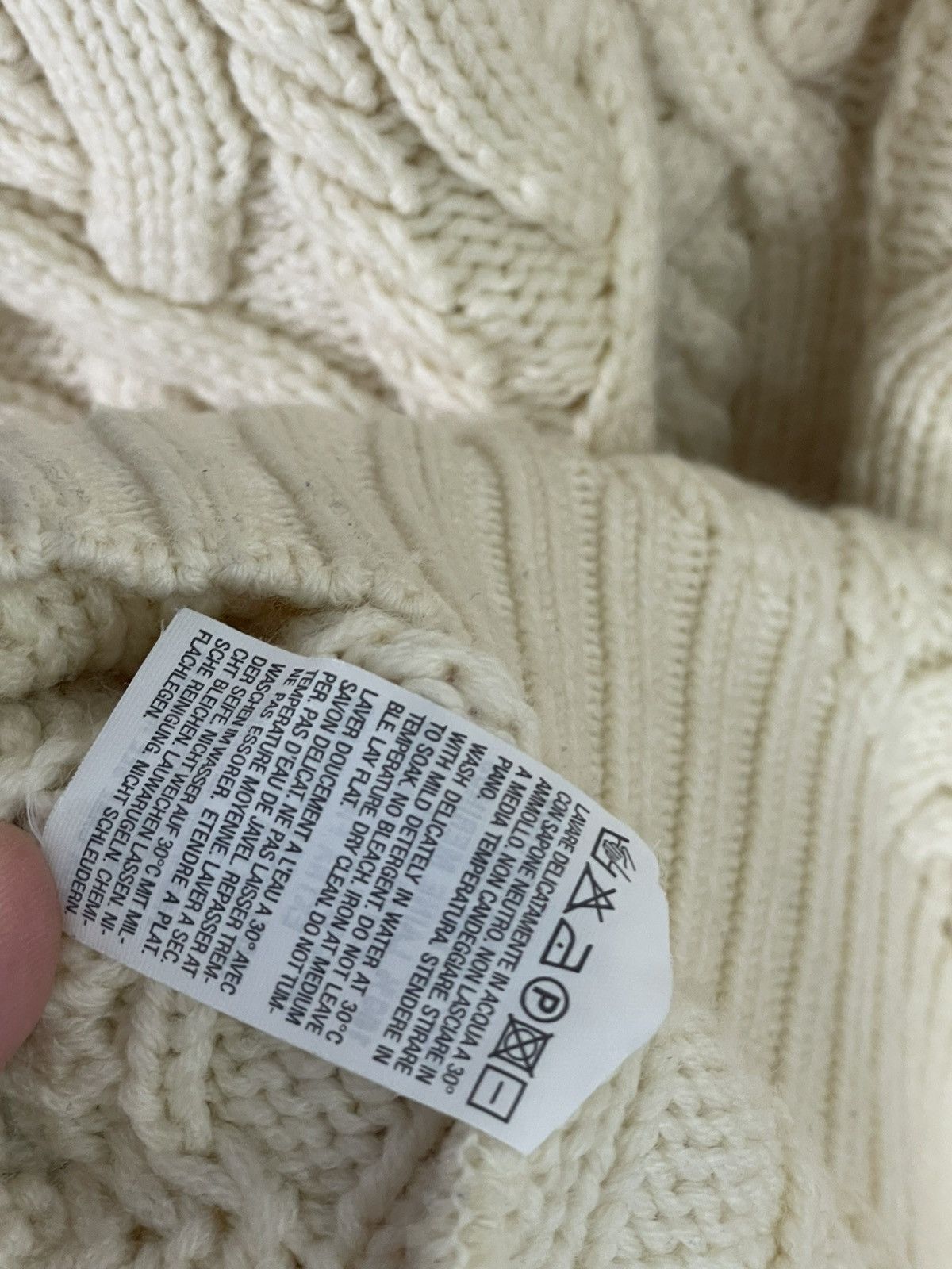 Canali Canali Avant Garde Luxury Chain Knit Sweater Size US L / EU 52-54 / 3 - 11 Thumbnail