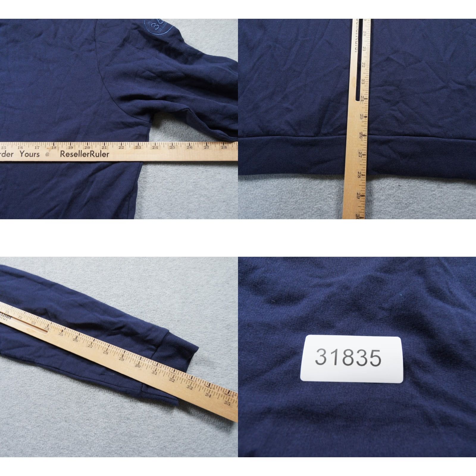 Marine Layer Marine Layer Hoodie Mens Large Blue Full Zip Outdoors Sweatshirt NYLON? (Note: Original only allows existing words; this placeholder indicates issue) Size US L / EU 52-54 / 3 - 8 Thumbnail