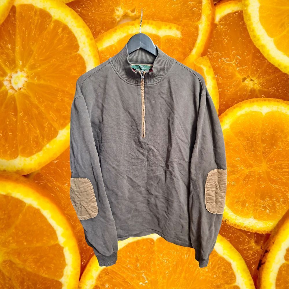 Other Woolrich Quarter Zip Pullover Sweatshirt Elbow Patches Casua Size US L / EU 52-54 / 3 - 3 Thumbnail
