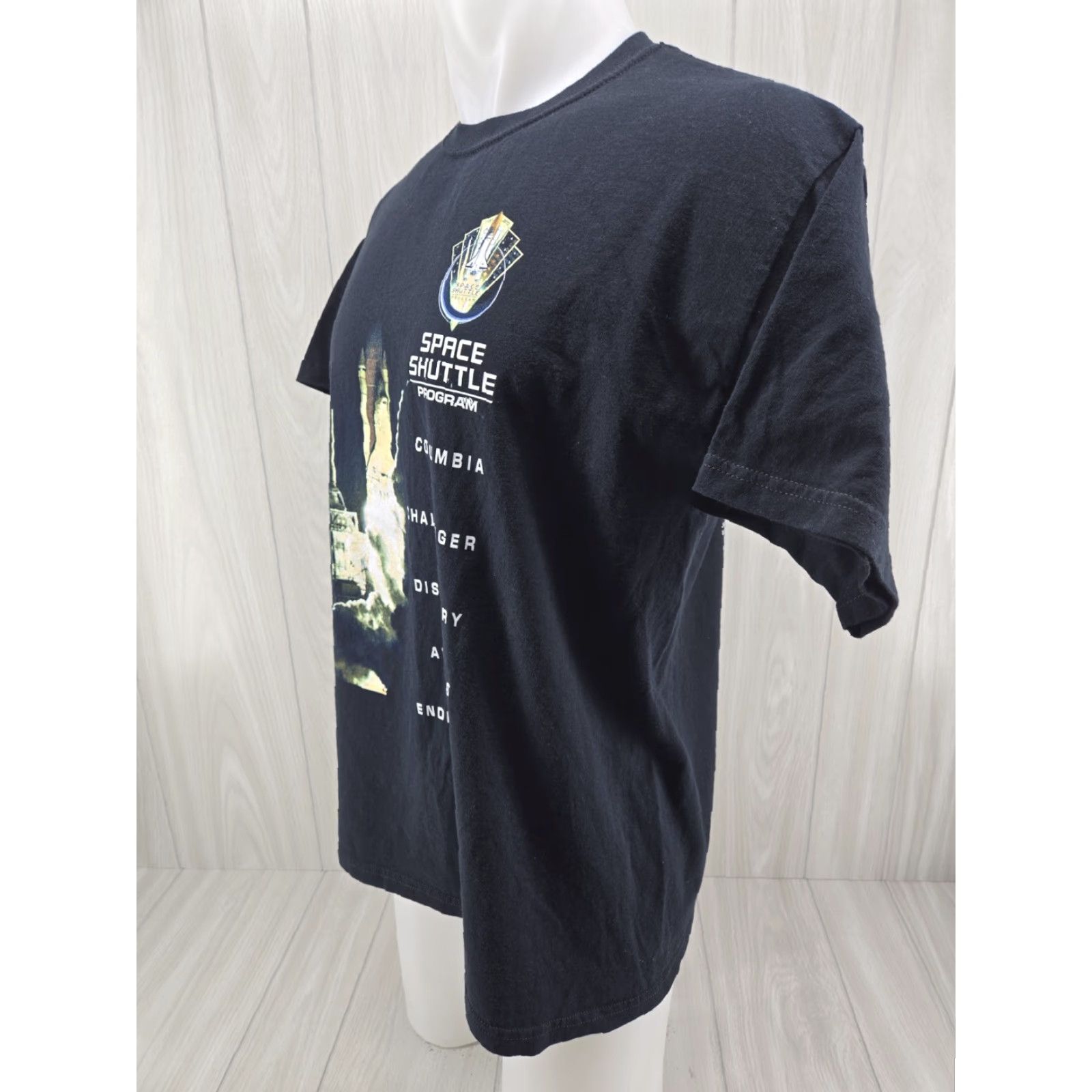 NASA NASA All Missions T Shirt Mens Large Black Size US L / EU 52-54 / 3 - 4 Thumbnail