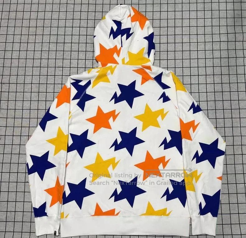 Bape Bape It Limited Star Print Hoodie. Size US XL / EU 56 / 4 - 2 Thumbnail