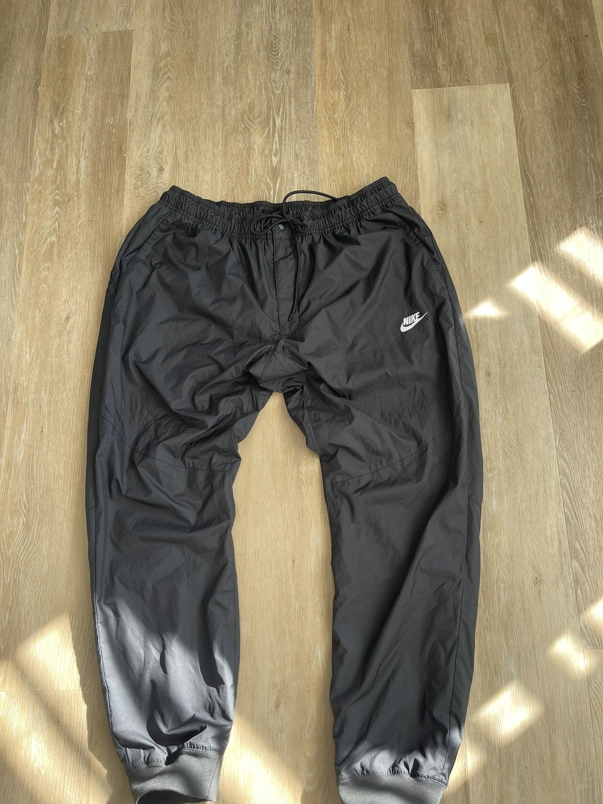 Nike × Nike ACG × Vintage Vintage Nike Track Pants Baggy Y2K Black Size US 34 / EU 50 - 1 Thumbnail