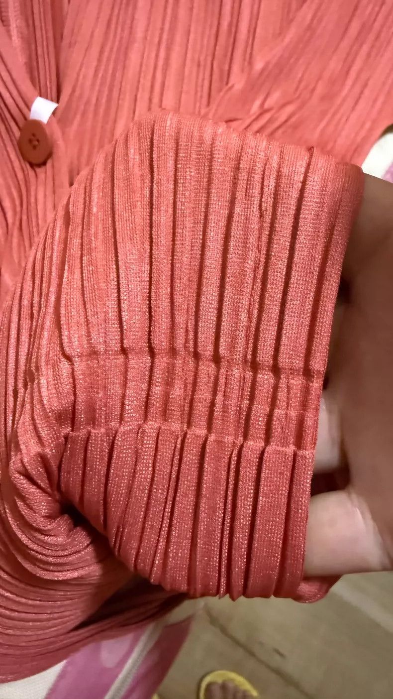 Other Issey Miyake/三宅一生 size:2 Brick-red pleated windbreaker Size M / US 6-8 / IT 42-44 - 2 Thumbnail