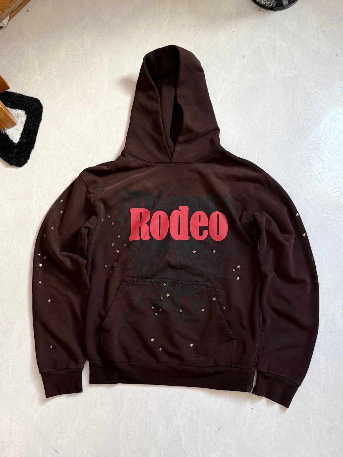 Sp5der × Travis Scott Travis Scott x Sp5der Rodeo Collab Hoodie Size US M / EU 48-50 / 2 - 1 Thumbnail